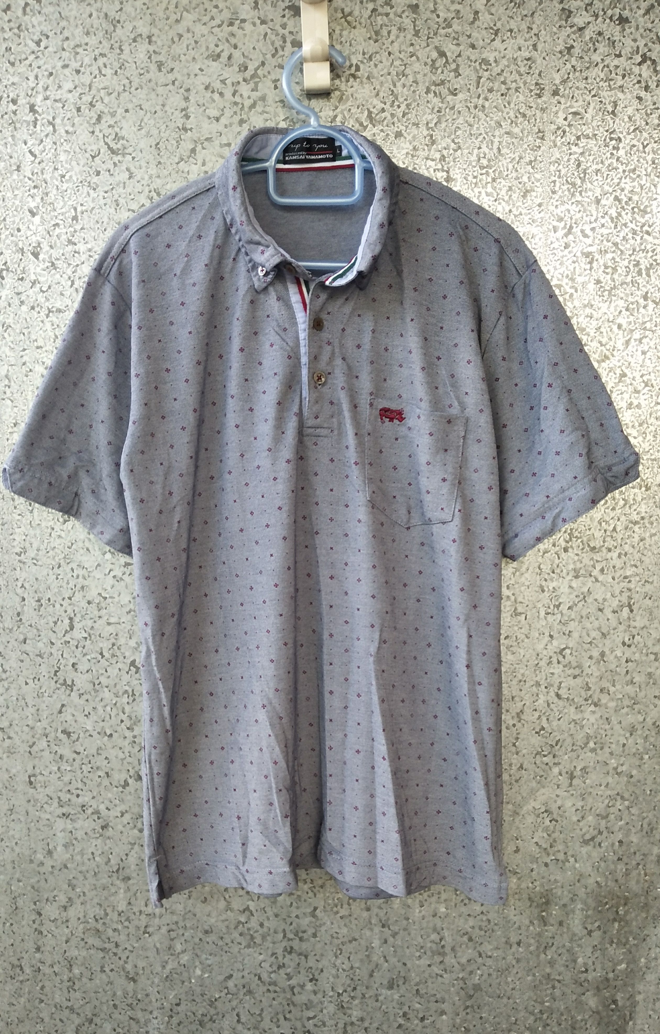 Kansai Yamamoto 🔥 Kansai Yamamoto Up to You collar shirt Size US M / EU 48-50 / 2 - 1 Thumbnail