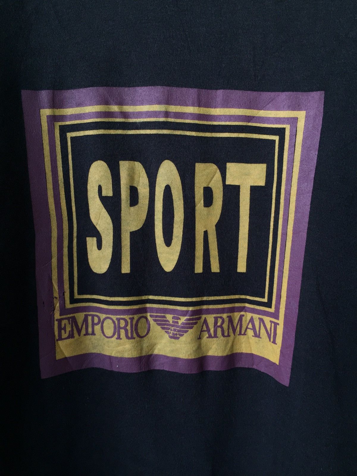 Armani LAST DROP! Vintage Long Sleeve Crewneck Shirt Size US S / EU 44-46 / 1 - 4 Thumbnail