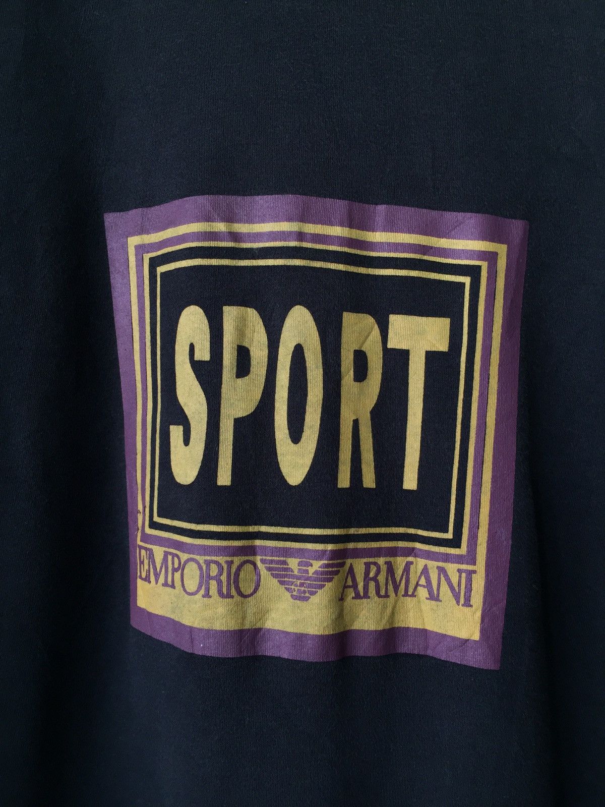 Armani LAST DROP! Vintage Long Sleeve Crewneck Shirt Size US S / EU 44-46 / 1 - 2 Thumbnail