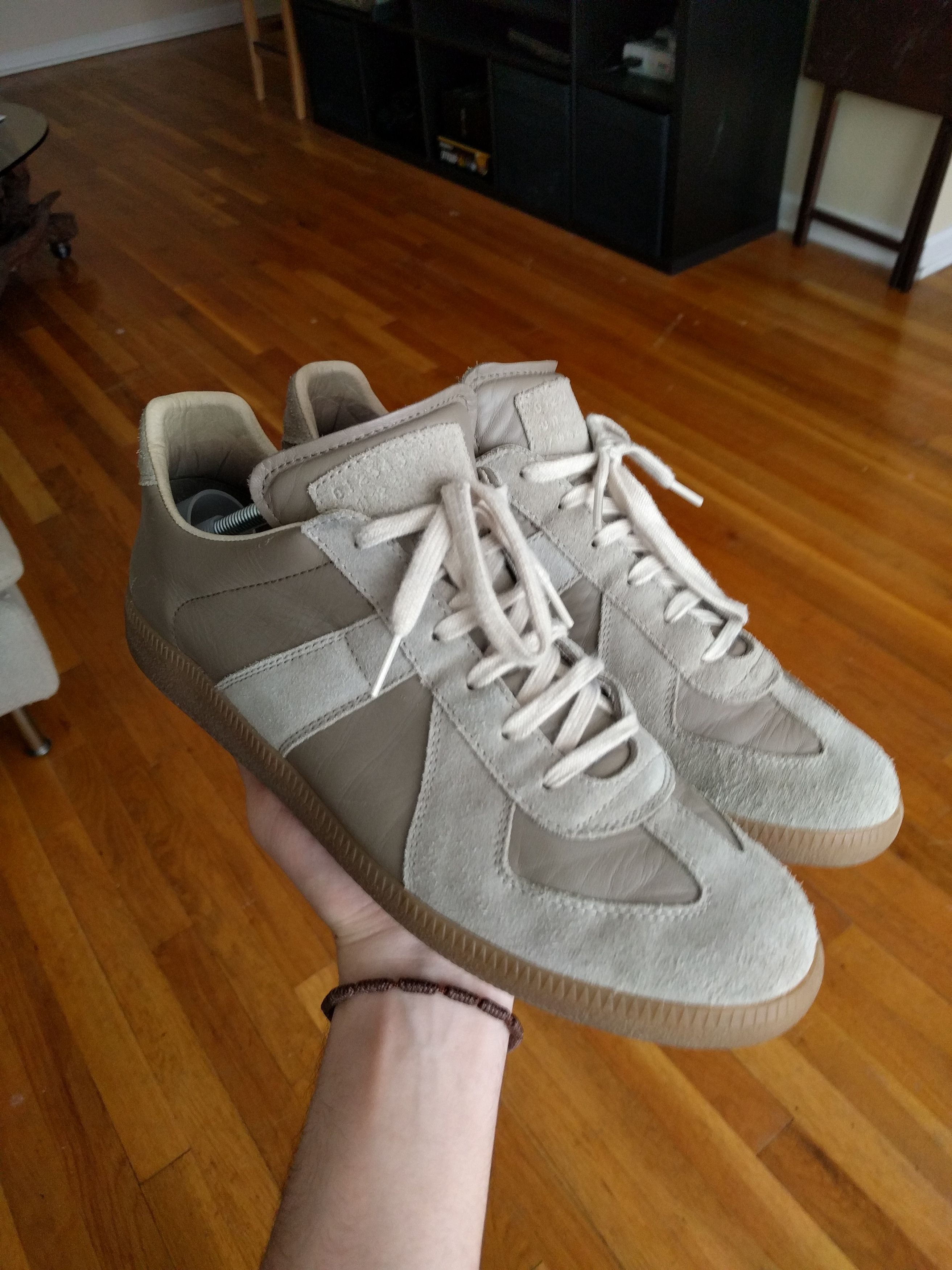 Maison Margiela MMM Beige Gats Grailed