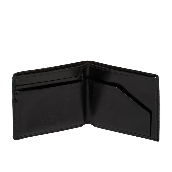 Tod's TOD'S Black Patent Leather Bifold Wallet | Grailed