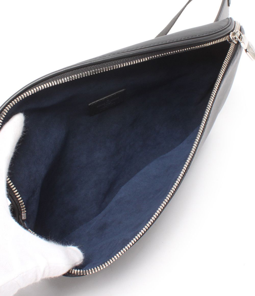 Louis Vuitton Body Bag Waist Pouch Bum Bag Epi Black