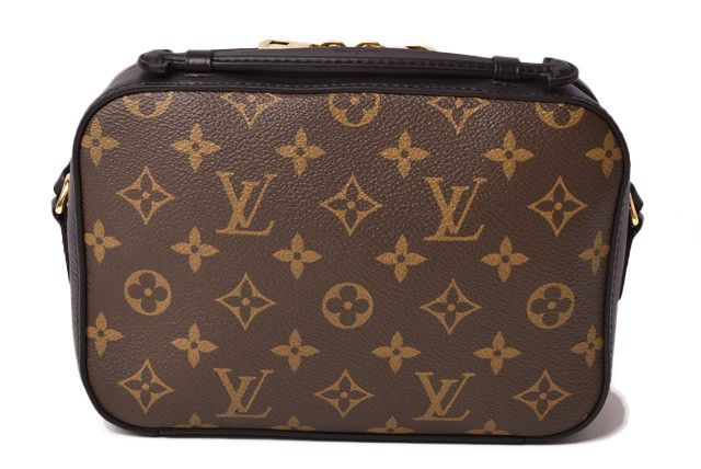 Louis Vuitton Shoulder Bag Pochette Saintonge Fringe Black