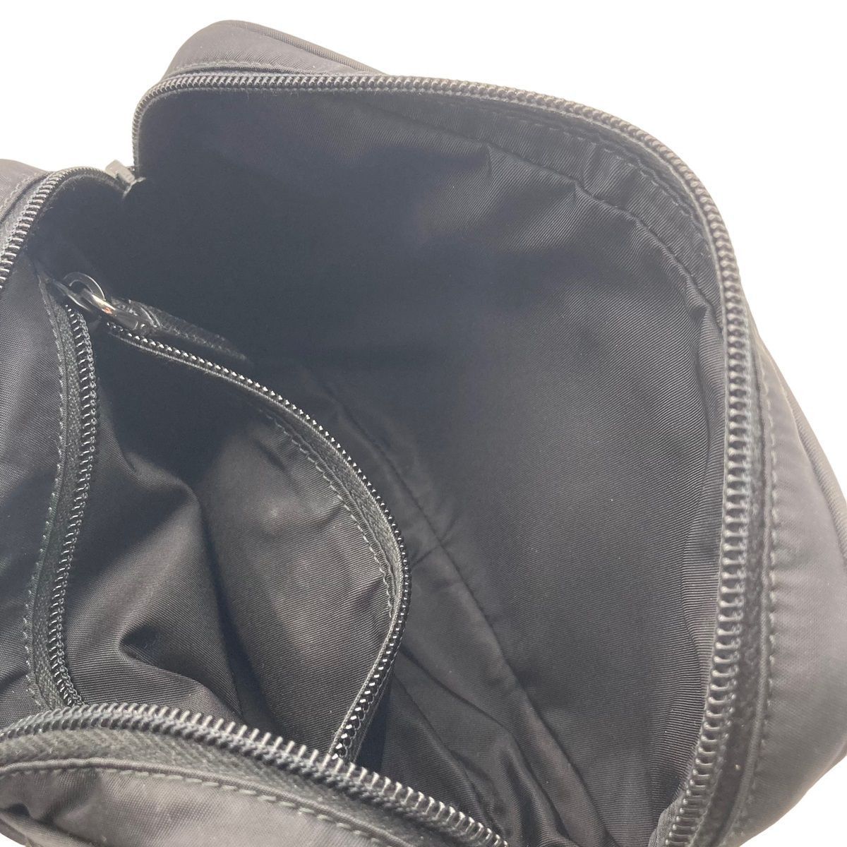 Prada Nylon Belt Body Bag Waist Pouch Black