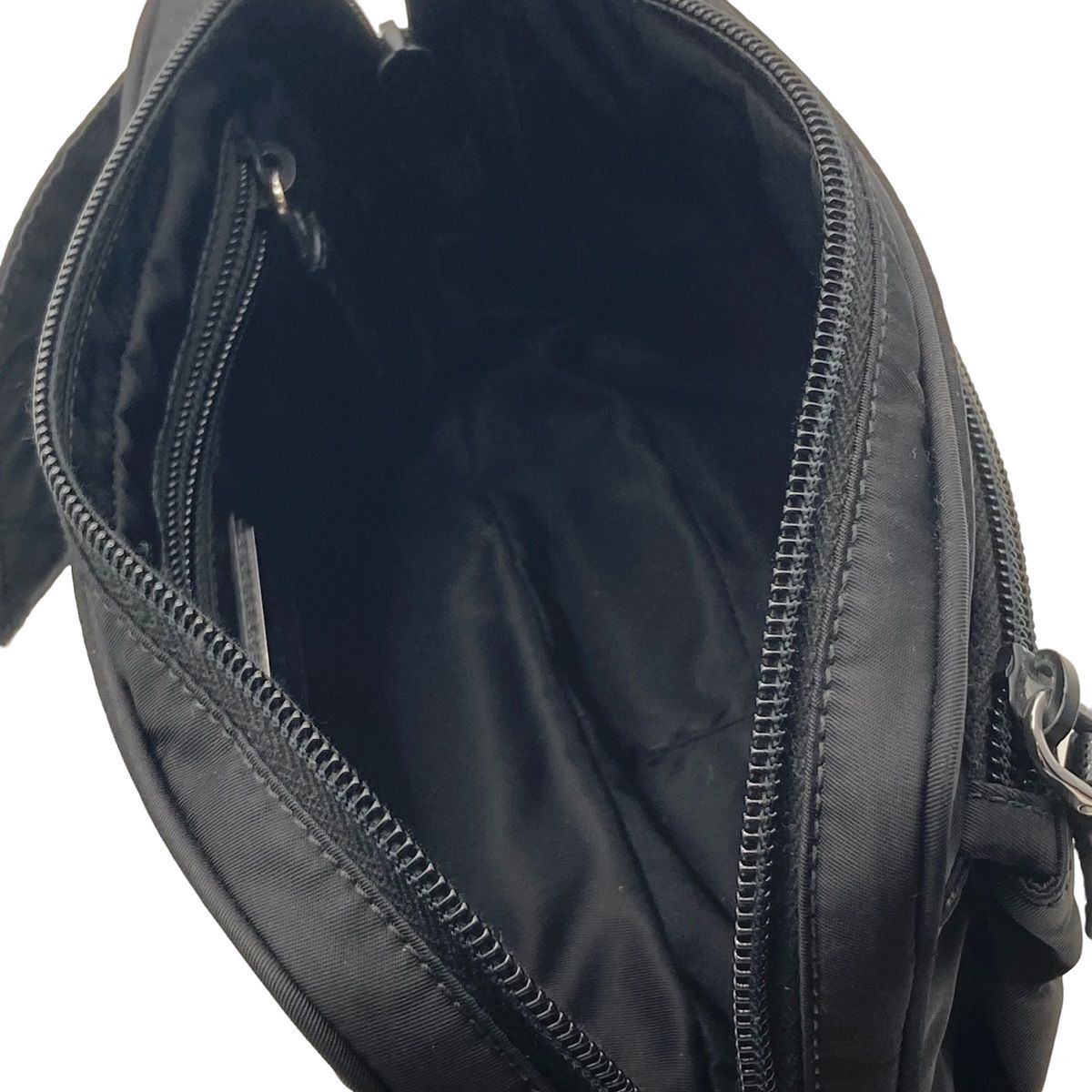 Prada Nylon Belt Body Bag Waist Pouch Black