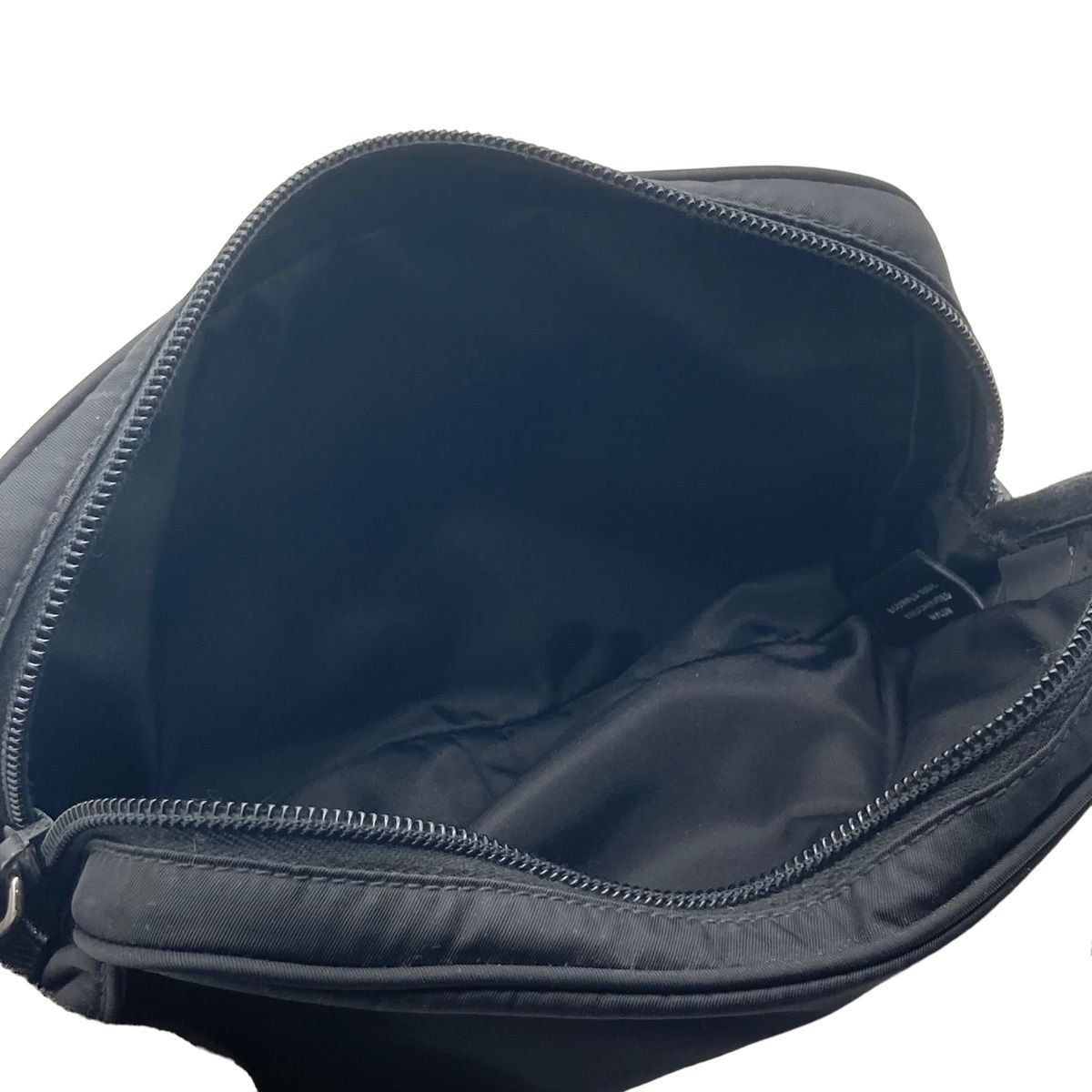Prada Nylon Belt Body Bag Waist Pouch Black
