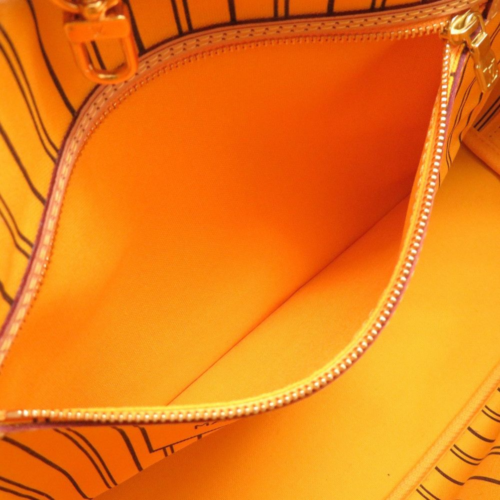 Louis Vuitton Monogram Neverfull MM Mimosa Tote Bag LV