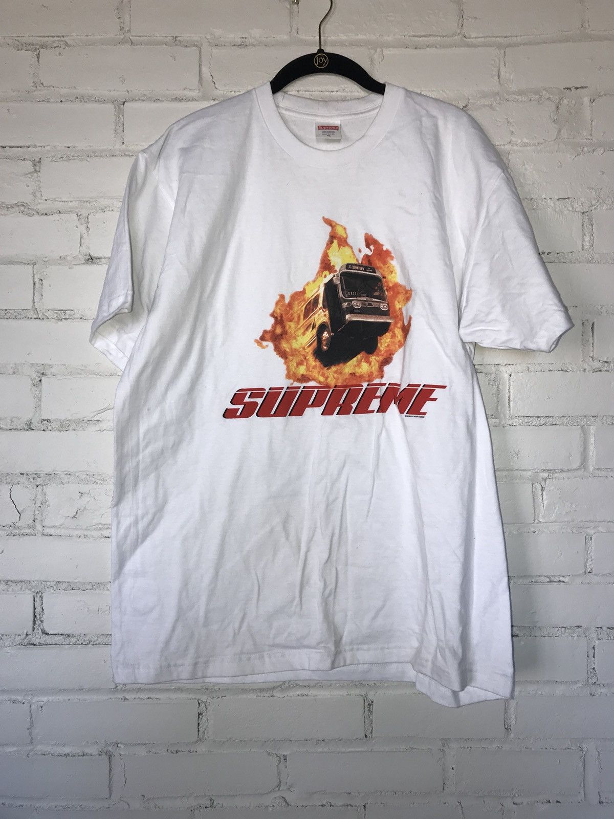 Supreme store bus tee