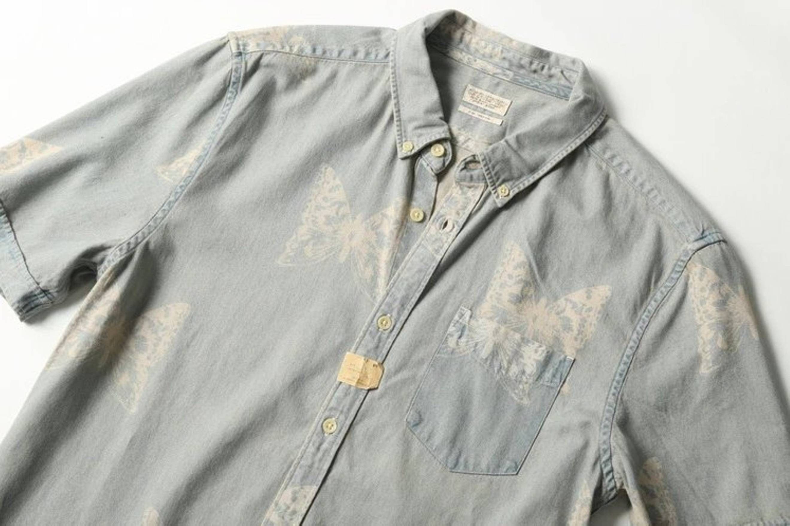Allsaints Papillon Short Sleeve Shirt Size US M / EU 48-50 / 2 - 3 Thumbnail