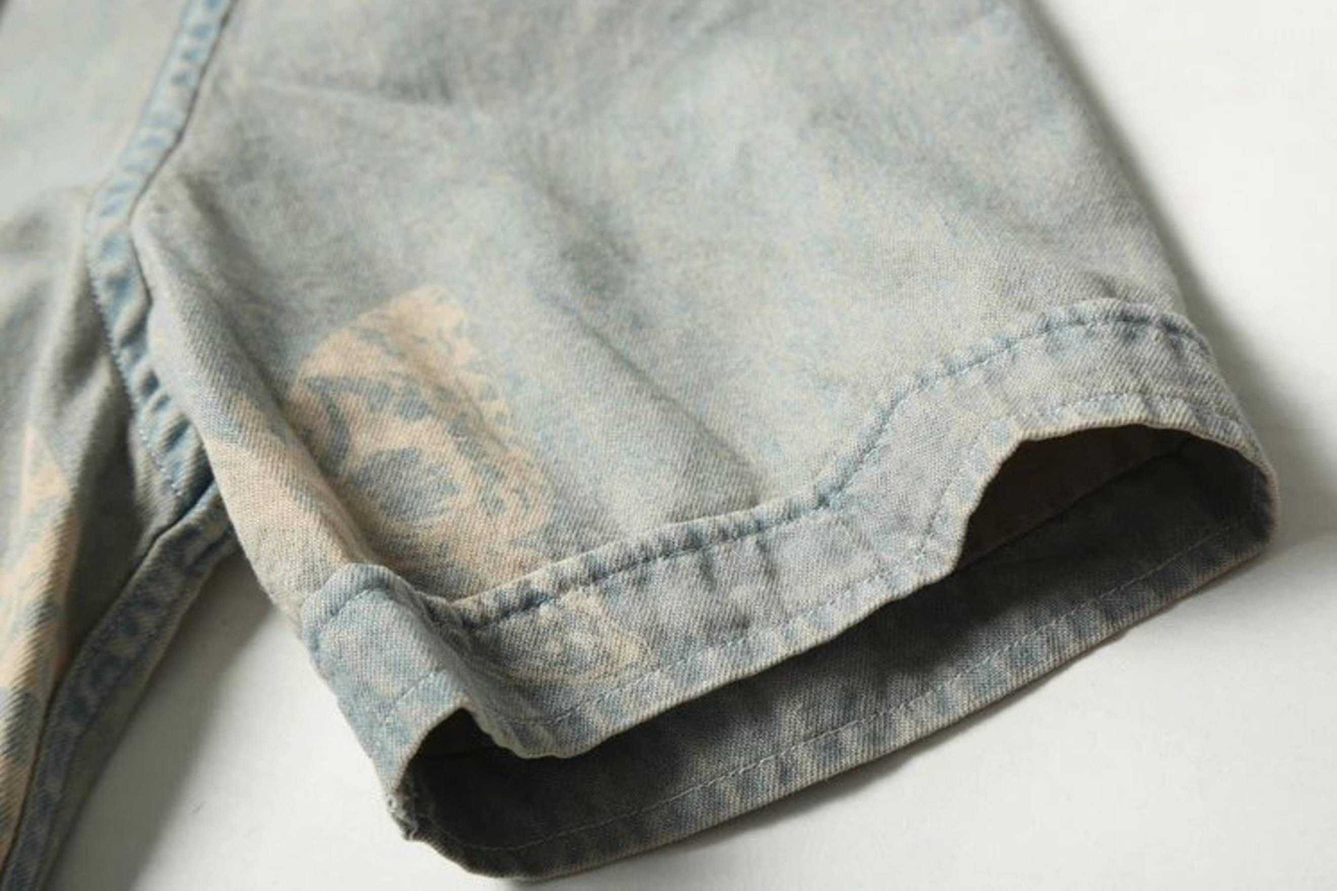 Allsaints Papillon Short Sleeve Shirt Size US M / EU 48-50 / 2 - 14 Thumbnail