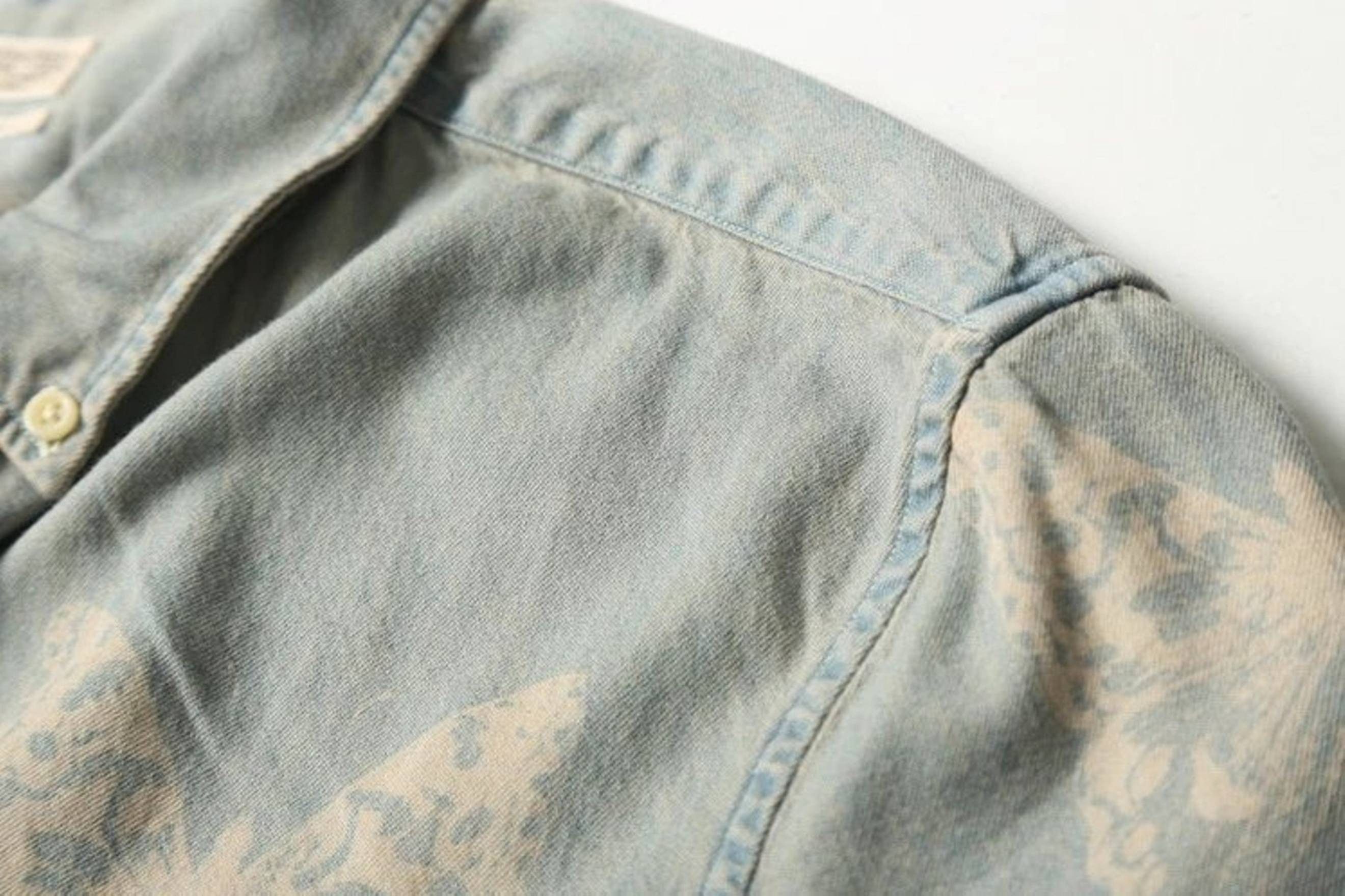 Allsaints Papillon Short Sleeve Shirt Size US M / EU 48-50 / 2 - 6 Thumbnail