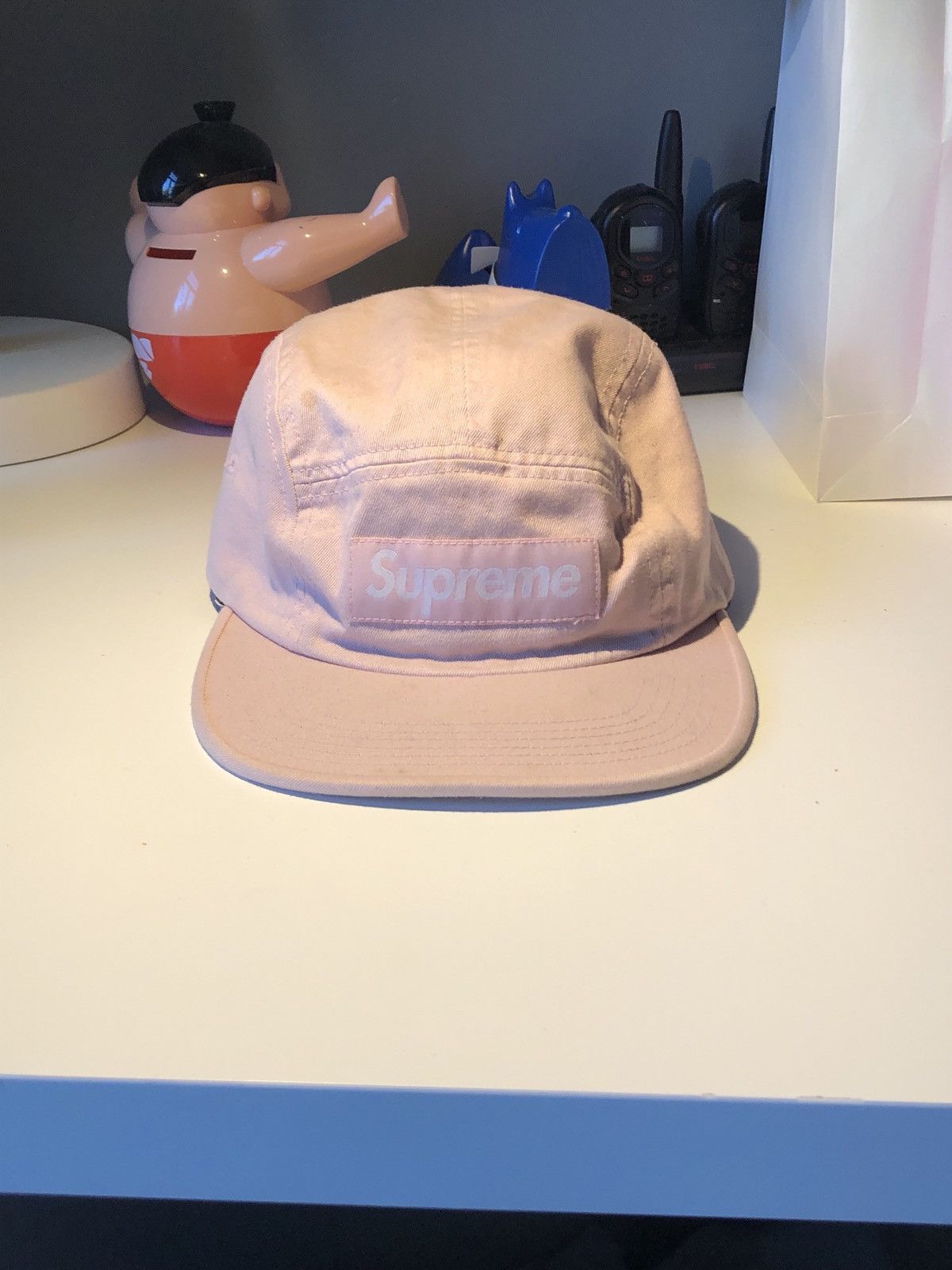 Supreme Washed Chino Twill Camp Cap　Pink Supreme Washed Chino Twill Camp Cap Slate Pink F/W 20 | eBay