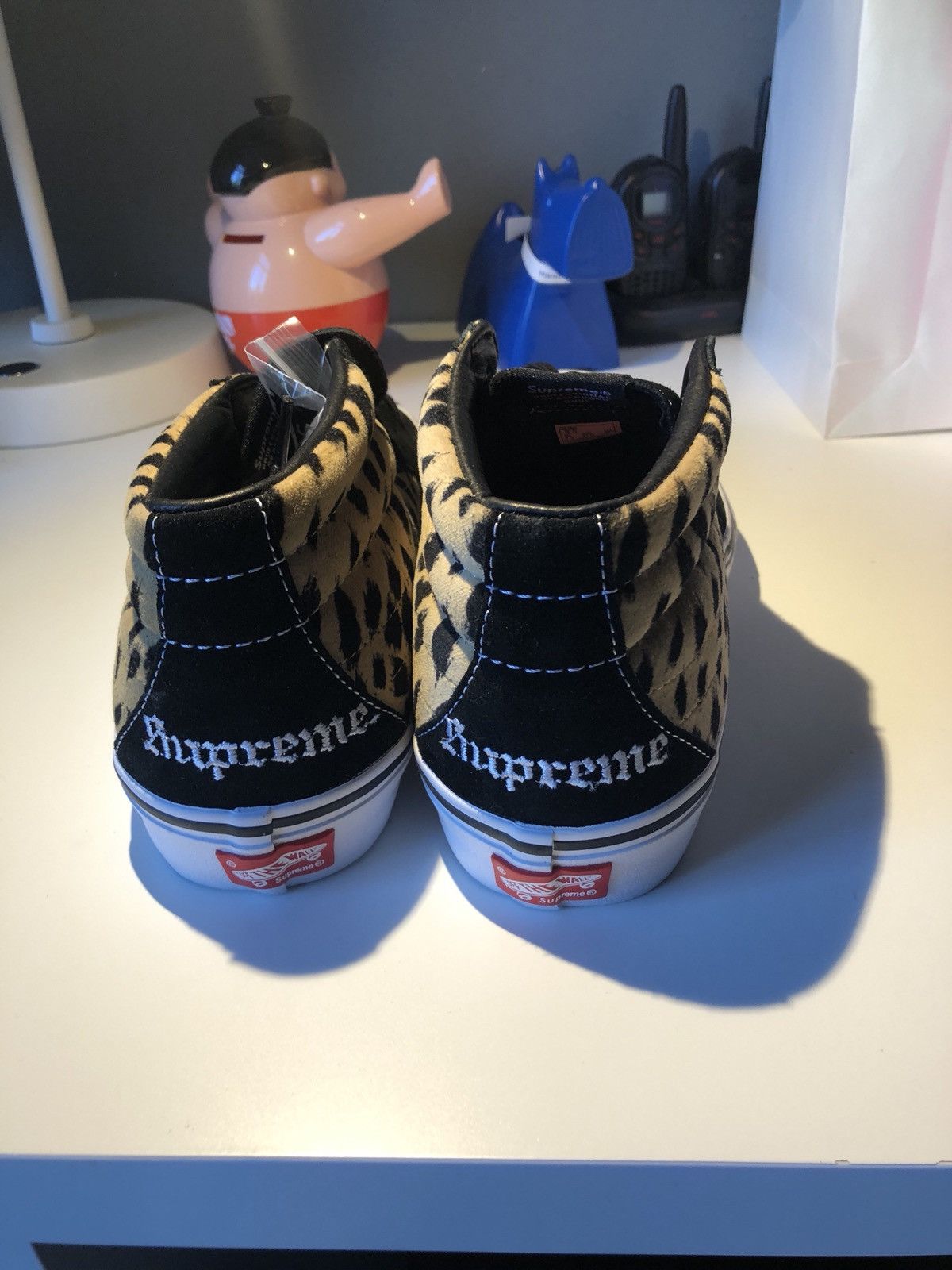 Supreme Supreme X Vans SK8-MID PRO SUPREME CHEETAH VELVET SS17 | Grailed