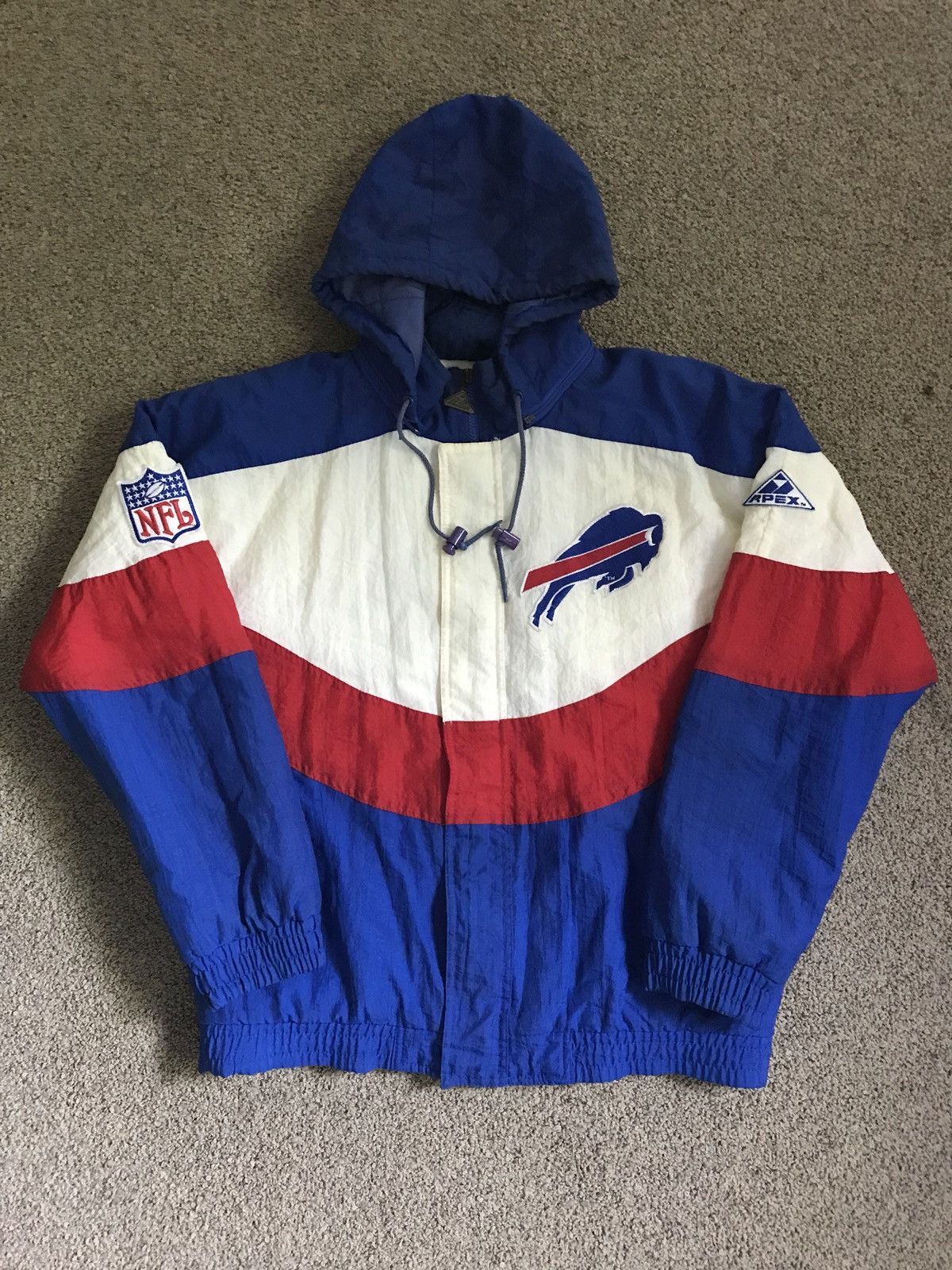 Vintage 90s Buffalo hotsell Bills Apex Puffer Jacket XL