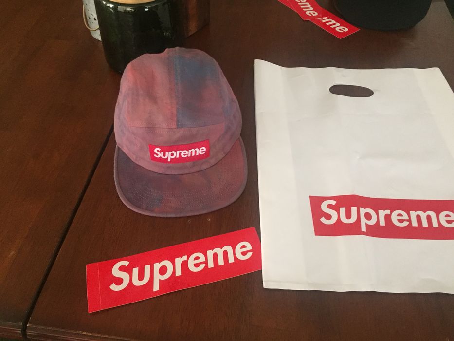 Supreme SS16 Marble Camp Cap - Purple | Grailed