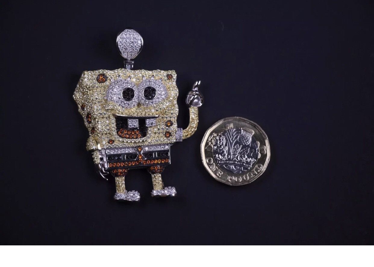 Iced out spongebob chain shop