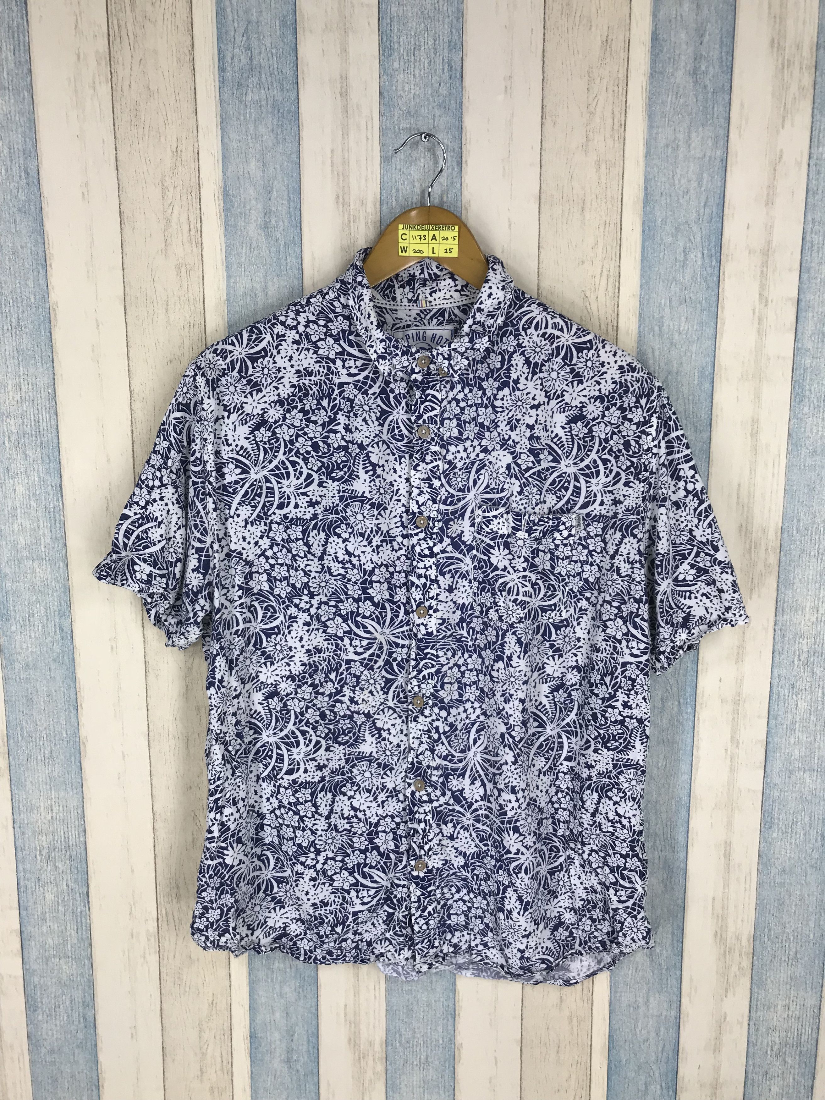 Vintage Vintage 90's Paisly Floral Buttondown Size US M / EU 48-50 / 2 - 1 Thumbnail