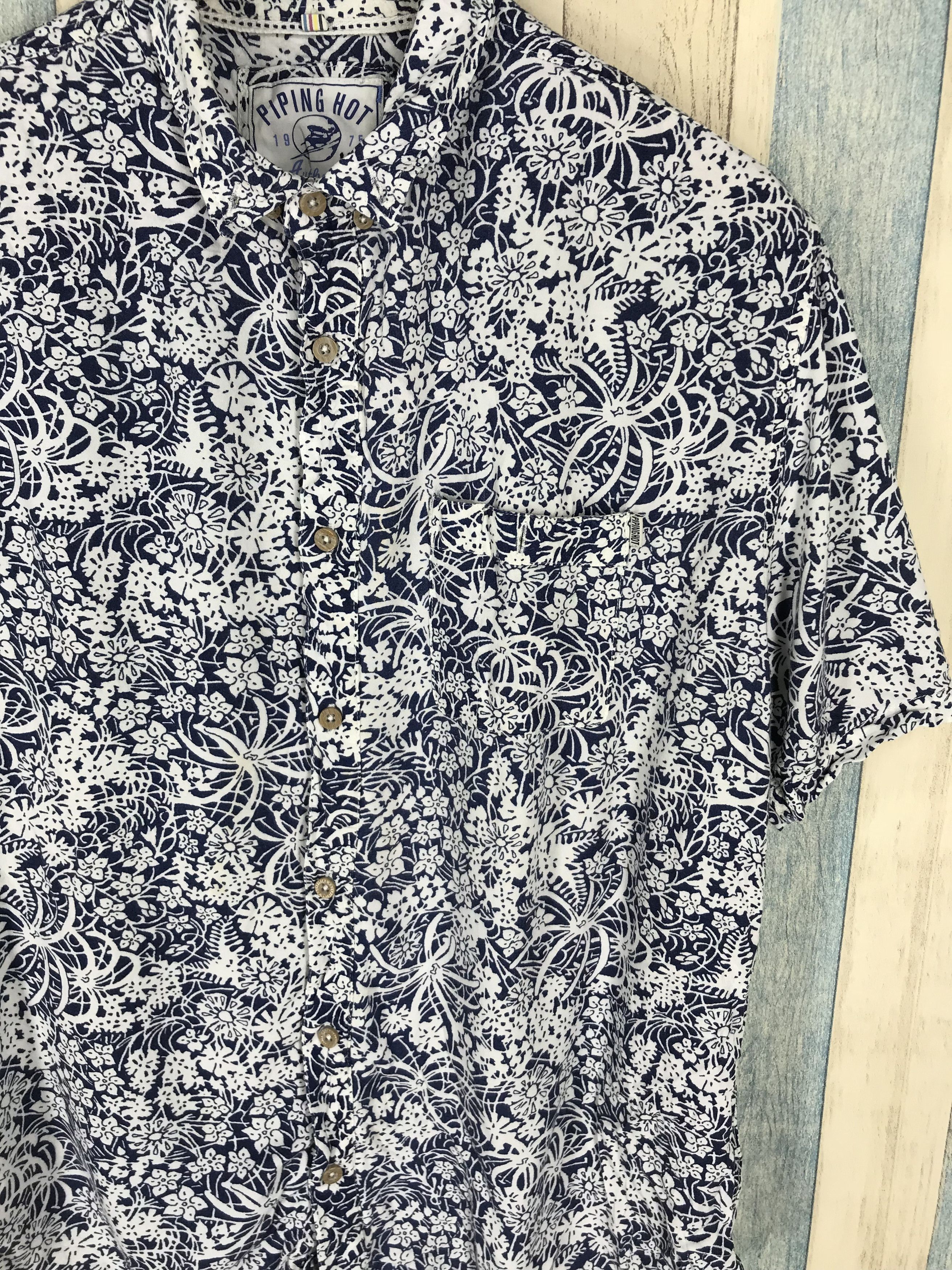 Vintage Vintage 90's Paisly Floral Buttondown Size US M / EU 48-50 / 2 - 4 Thumbnail