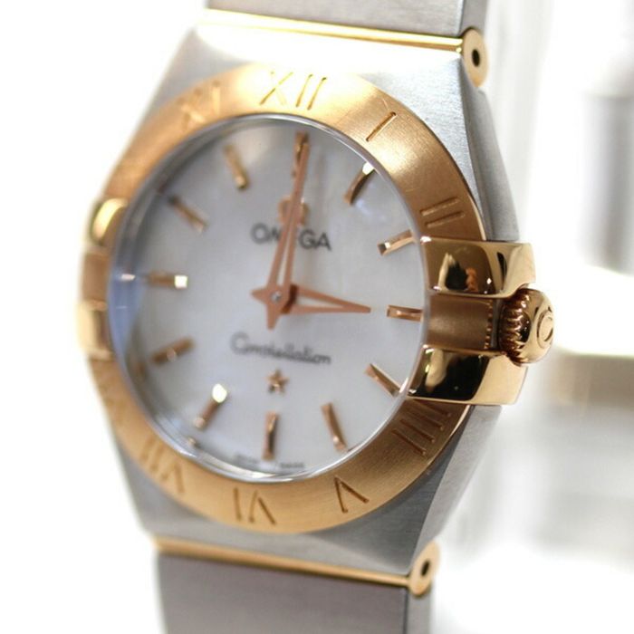 Omega OMEGA Constellation Brushed Quartz Watch Battery Operated 123.20