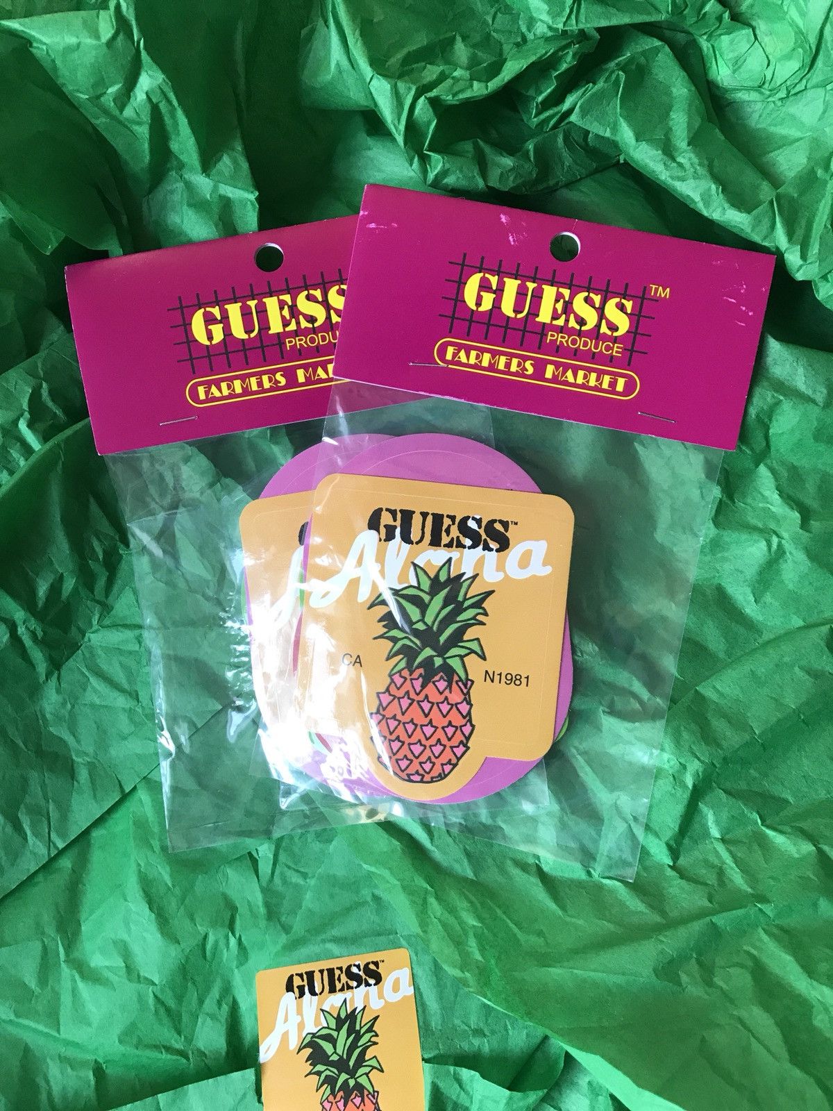 Guess × Round Two Guess Farmers Market Sticker Pack Size ONE SIZE - 1 Preview