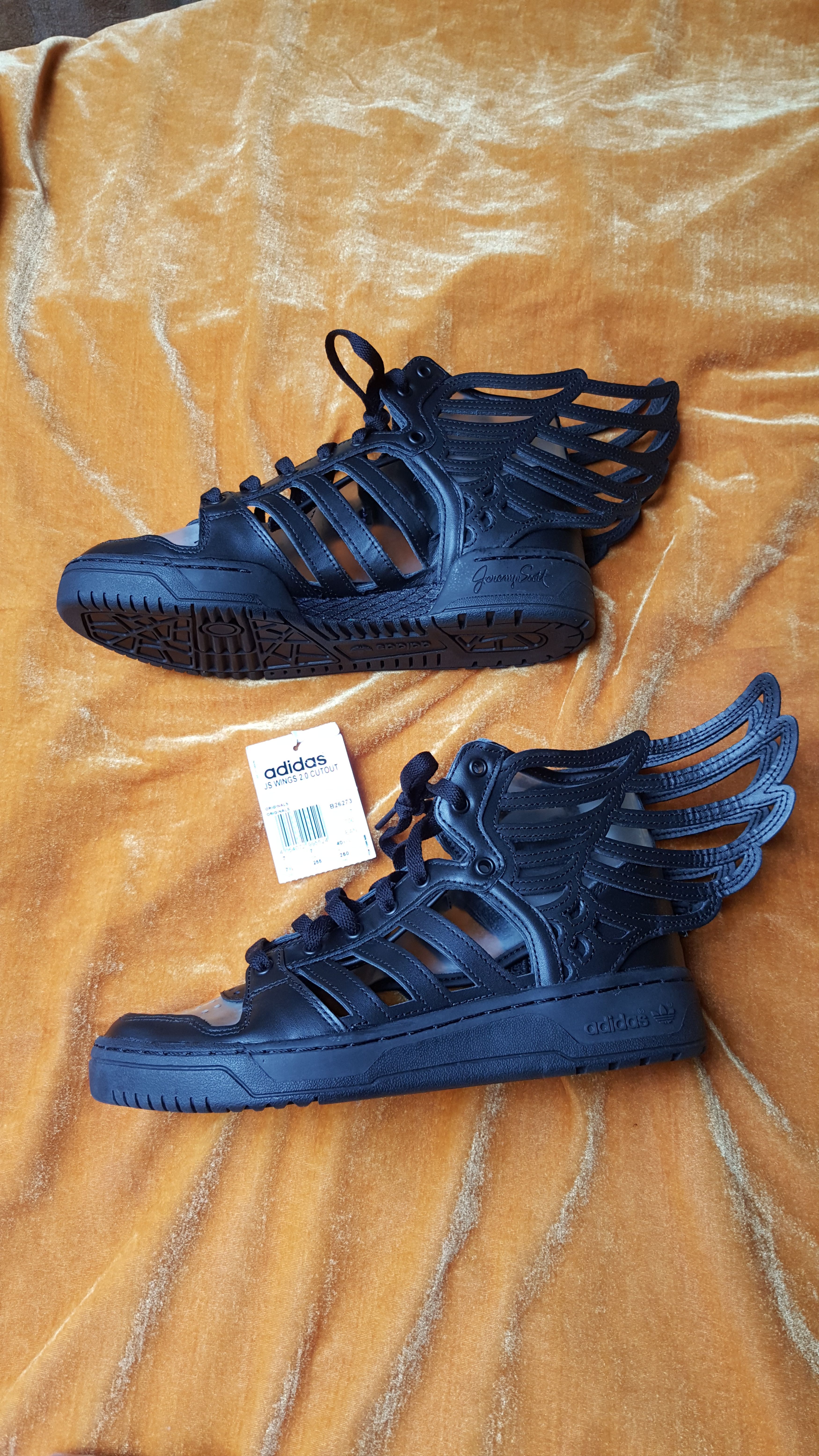 Jeremy Scott Jeremy Scott wings x Adidas originals cutout sneakers UK 7 new with box rrp 150 Grailed