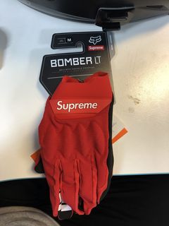 Supreme Fox Racing Bomber LT Gloves Black