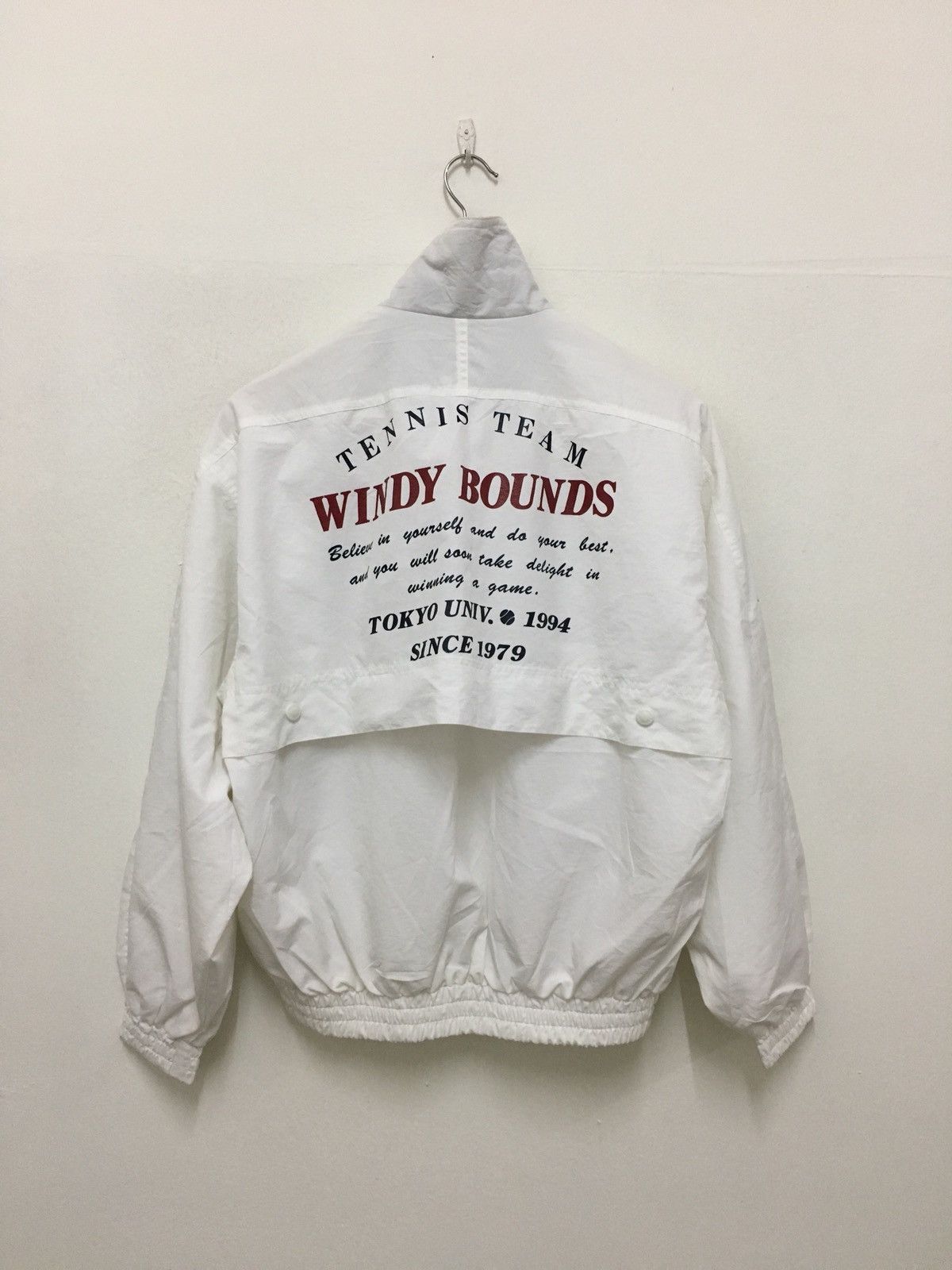 Vintage Sergio Tacchini Sweater Tennis Tokyo University 1994