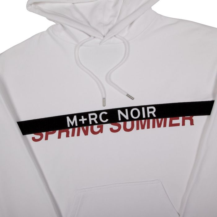 M+Rc Noir M +RC NOIR WHITE SS VELCRO HOODIE SS - 18 | Grailed