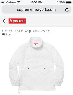 Supreme Court Half Zip Pullover | Grailed