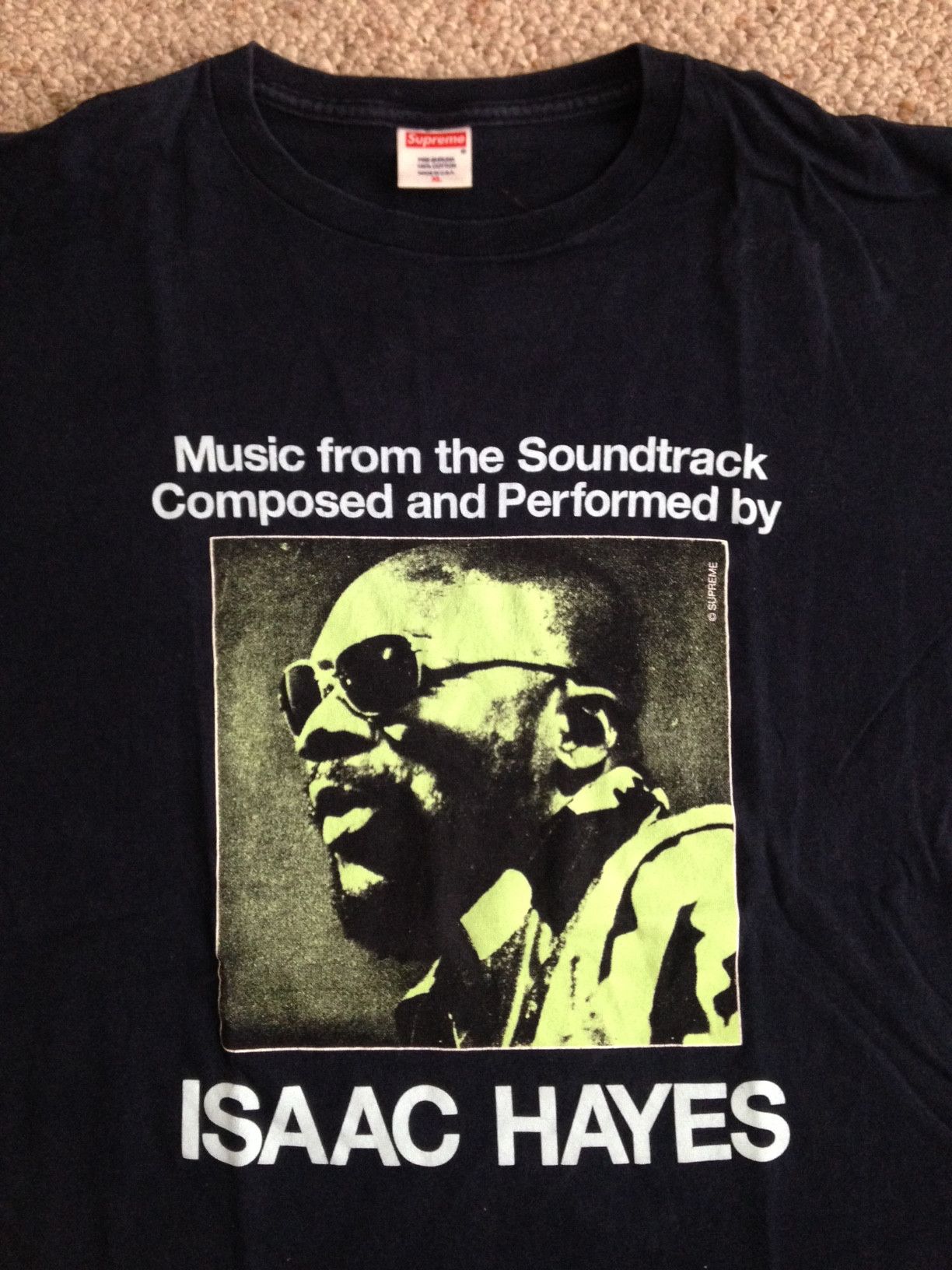 Supreme Supreme Isaac Hayes Tee | Grailed