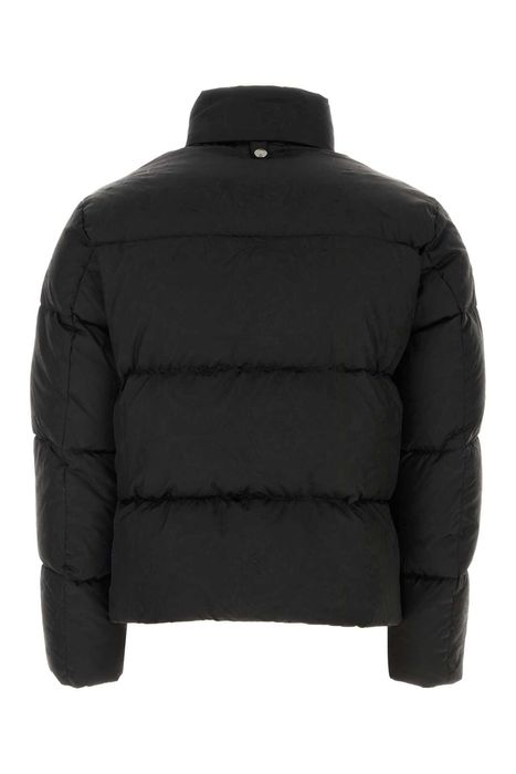 Versace Black Nylon Down Jacket | Grailed