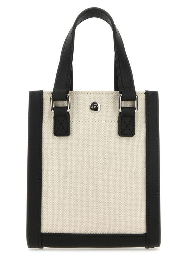 Two-Tone Canvas And Leather Camille 2.0 Mini Handbag