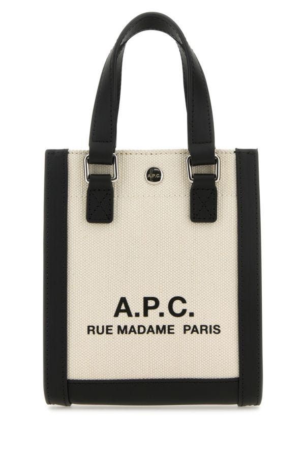 Two-Tone Canvas And Leather Camille 2.0 Mini Handbag