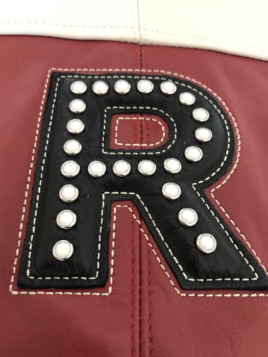 Supreme Studded Arc Logo Leather Jacket   Grailed