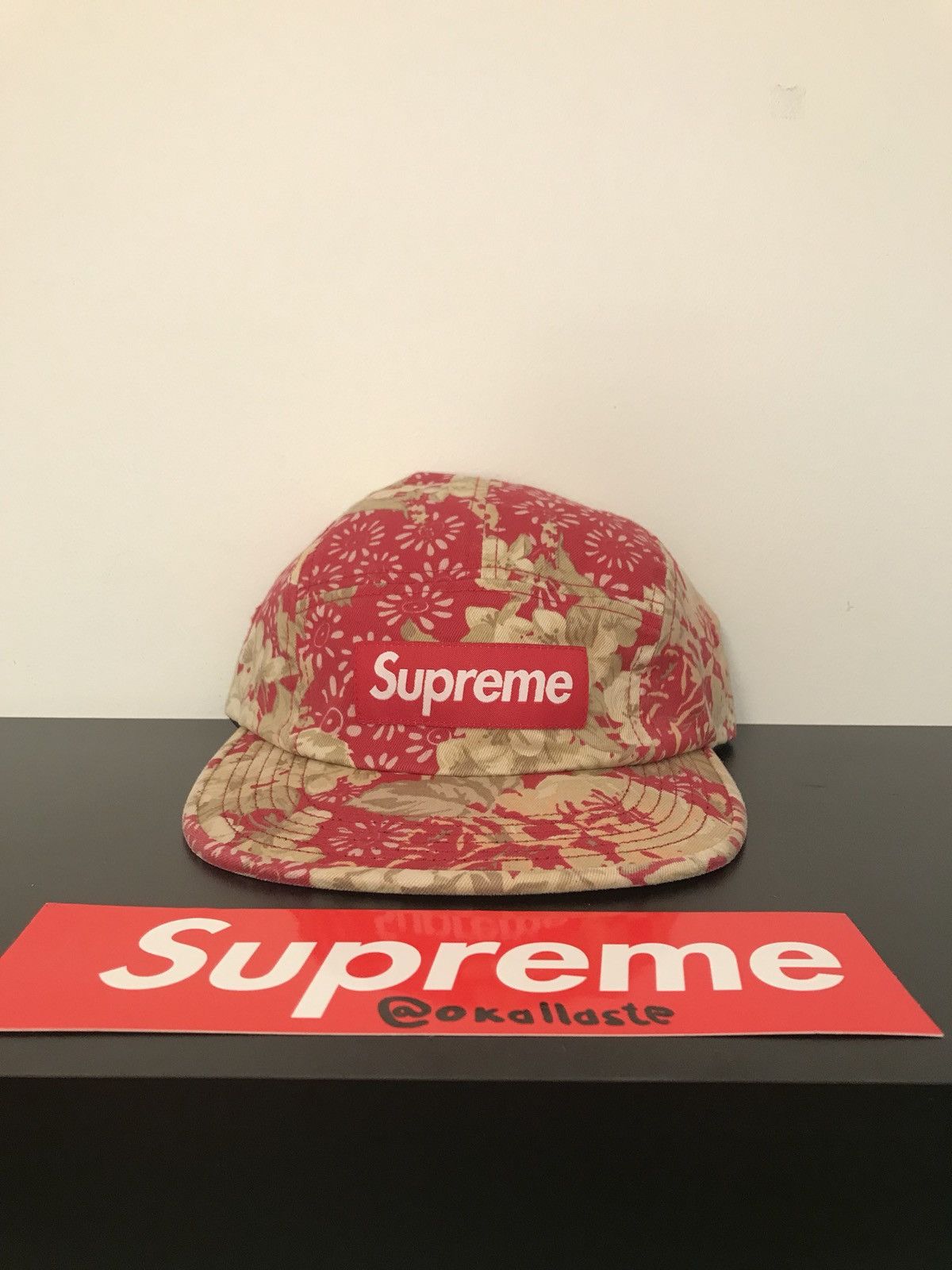 Supreme SAMPLE Floral buy Camp Cap (2003)