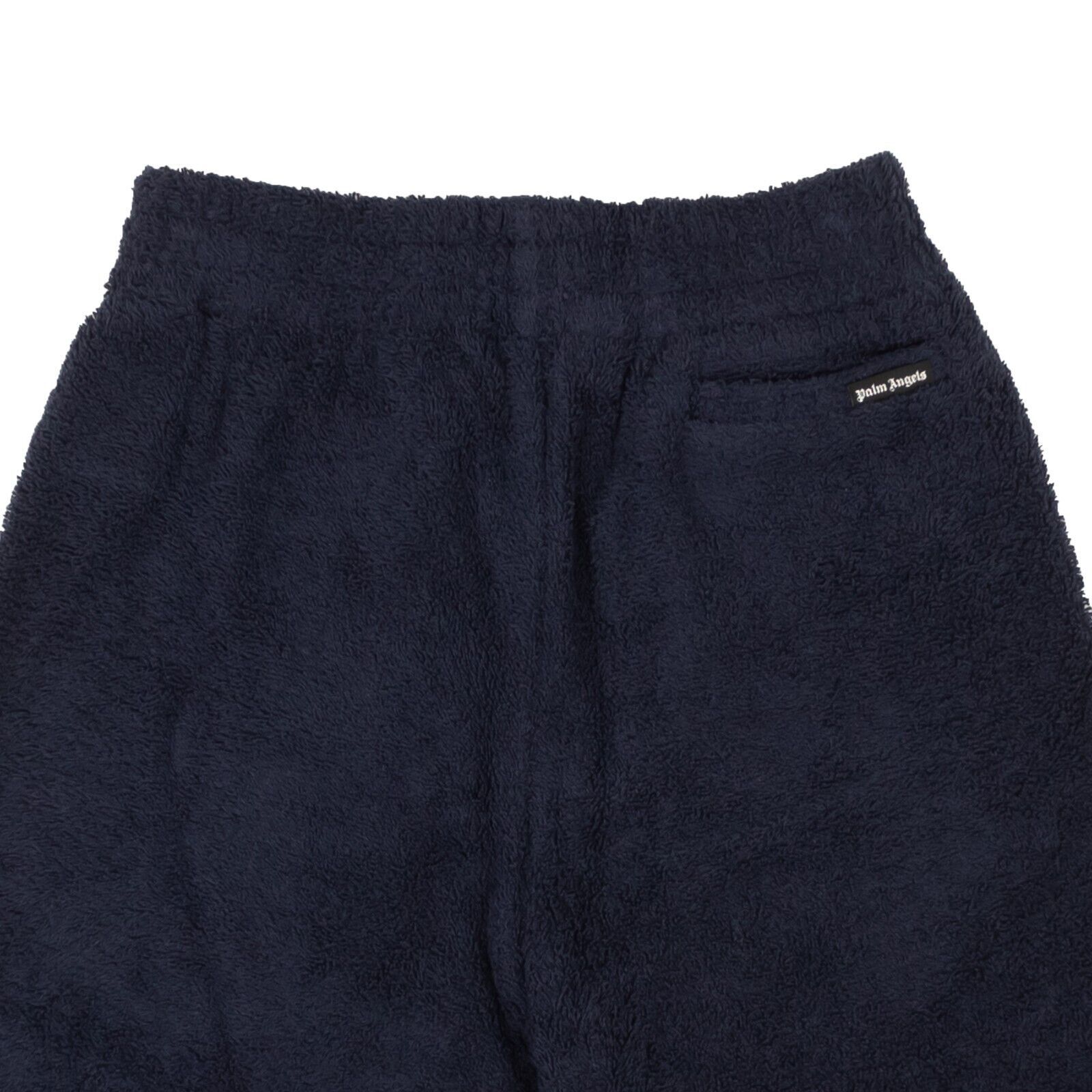 Palm Angels Navy Blue PA Terry Sweatshorts Size S Size US 30 / EU 46 - 4 Thumbnail