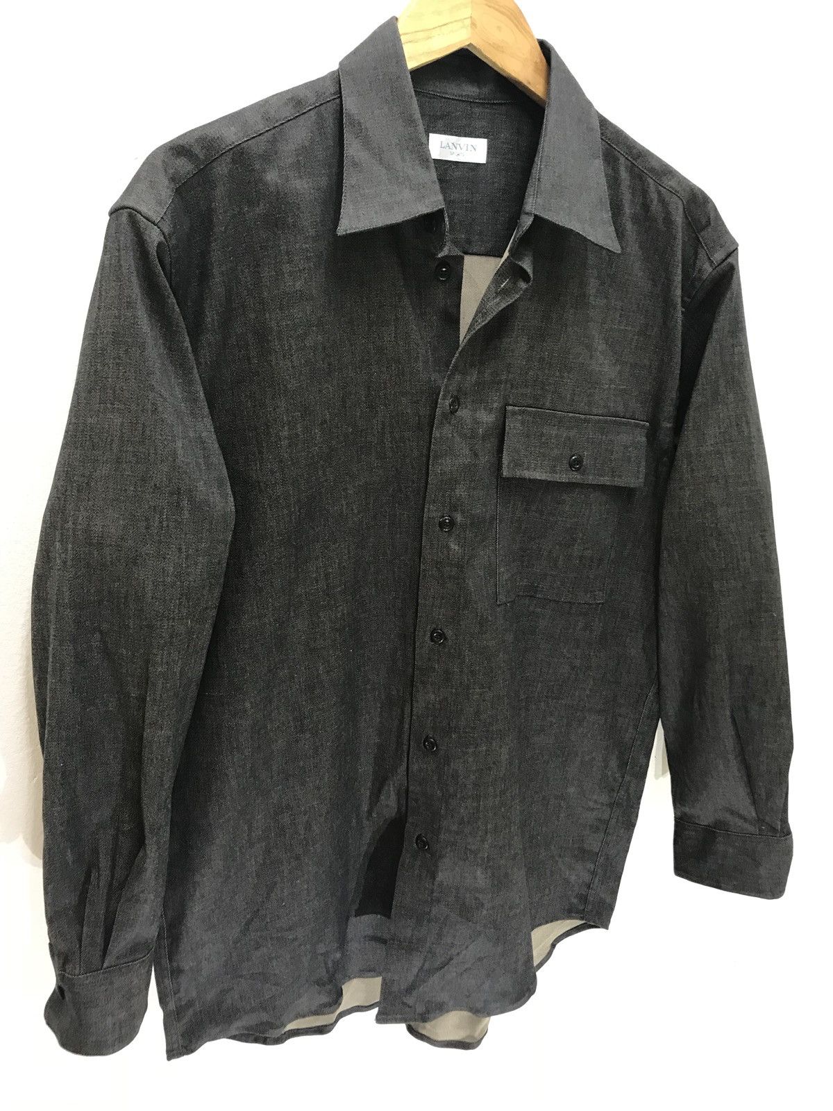 Lanvin Lanvin Sport Stretchable Button Shirt 6🟩1 Size US M / EU 48-50 / 2 - 2 Thumbnail