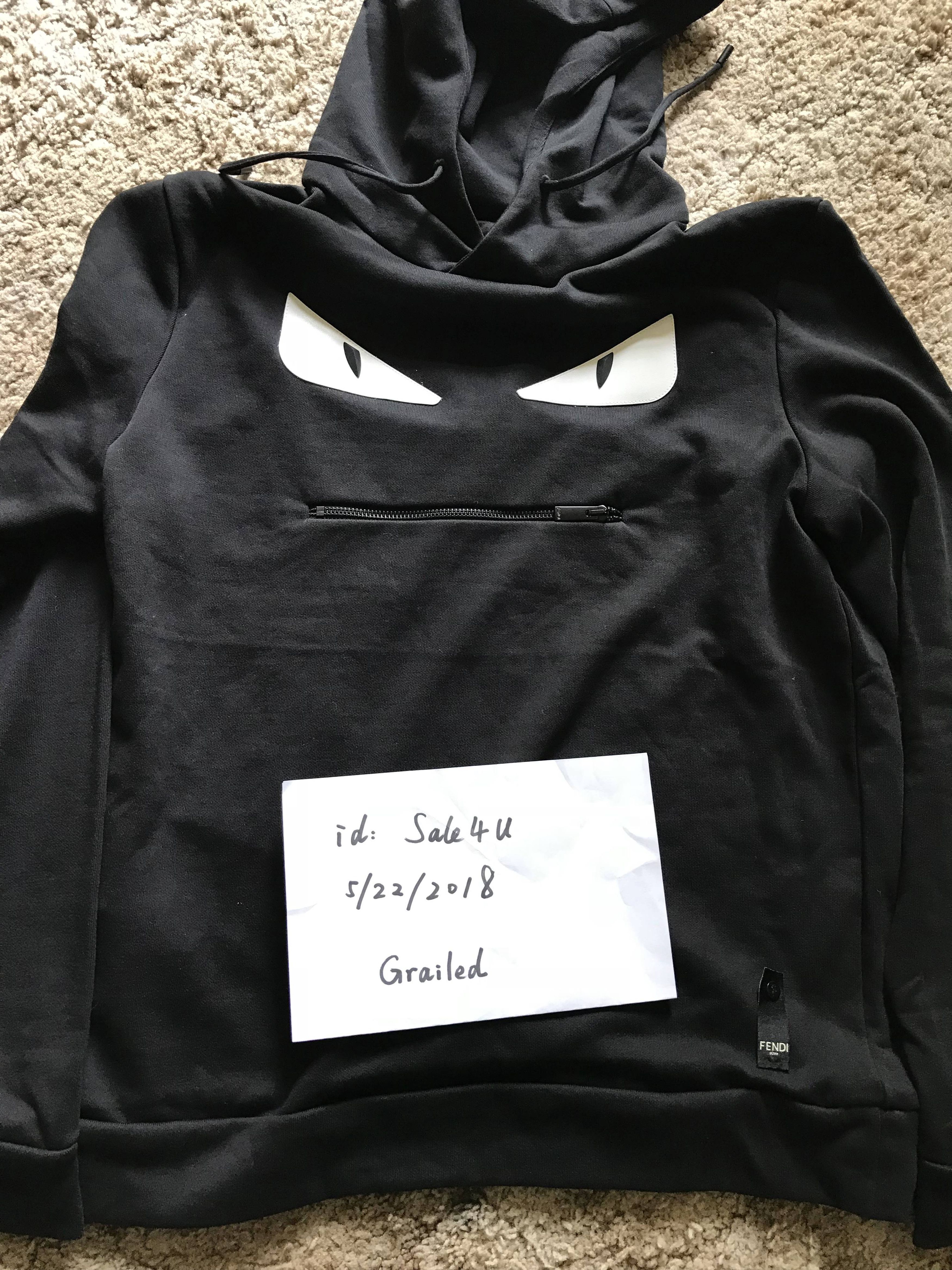 Fendi monster hoodie sale