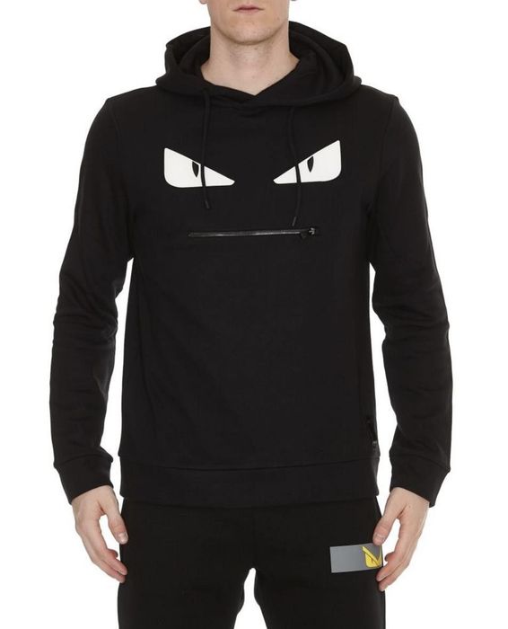 Fendi FENDI Monster Bag Bugs Eyes Hoodie Sweatshirt Grailed