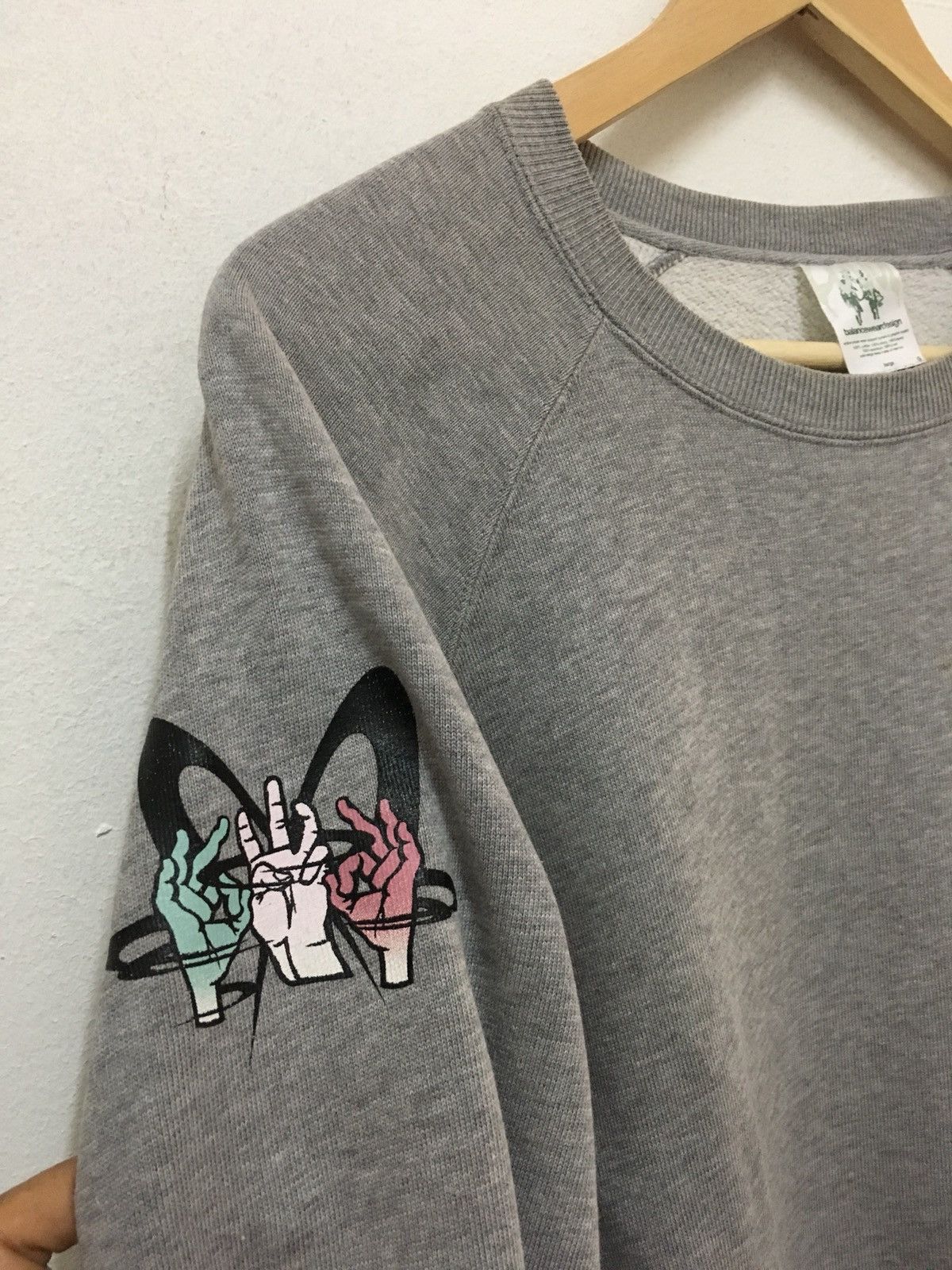 Japanese Brand Balanceweardesign Sweatshirt Sweater Jumper Pullover Size US L / EU 52-54 / 3 - 4 Thumbnail
