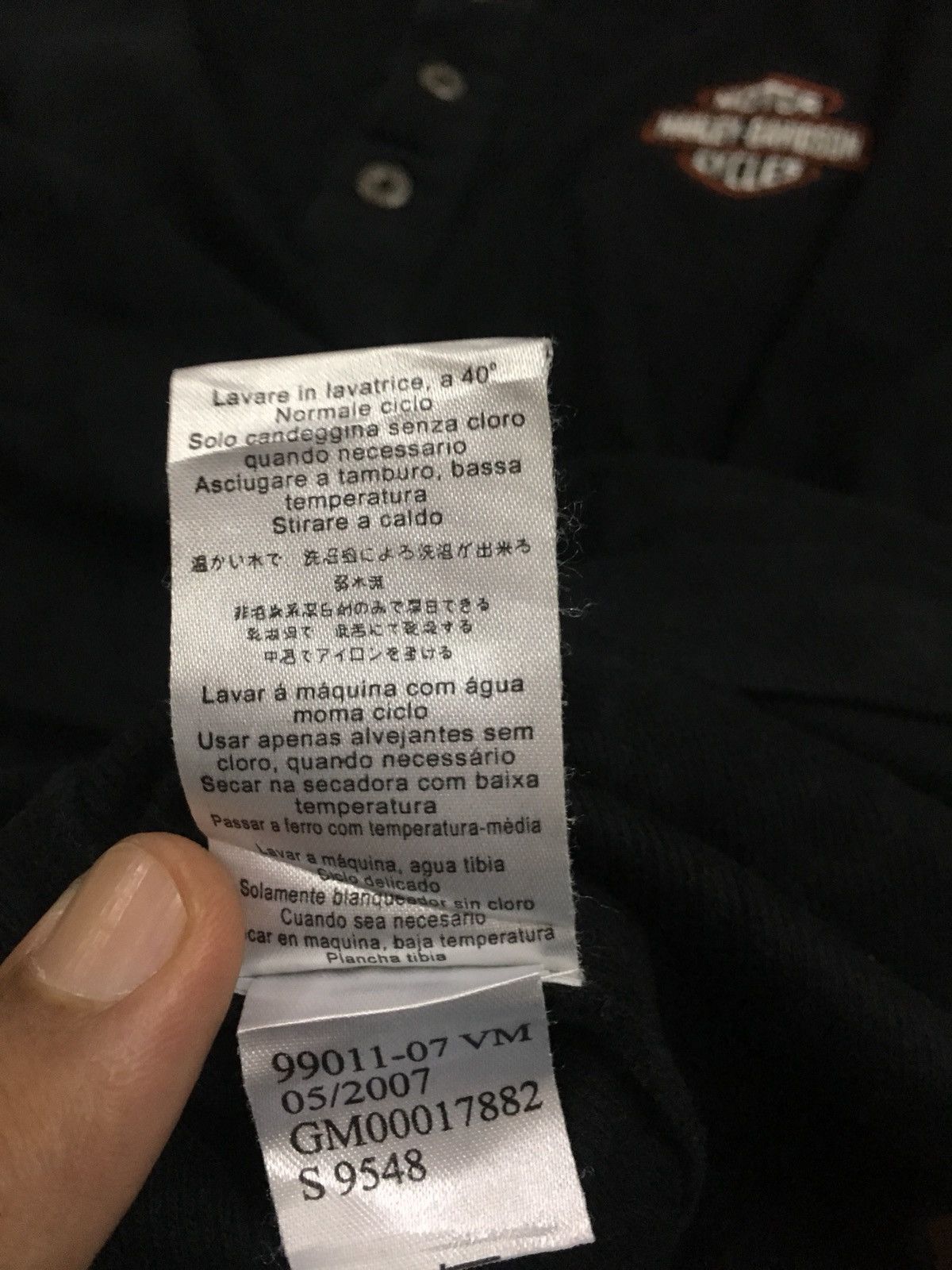 Harley Davidson Harley Davidson Long Sleeve Shirt Size US M / EU 48-50 / 2 - 6 Thumbnail