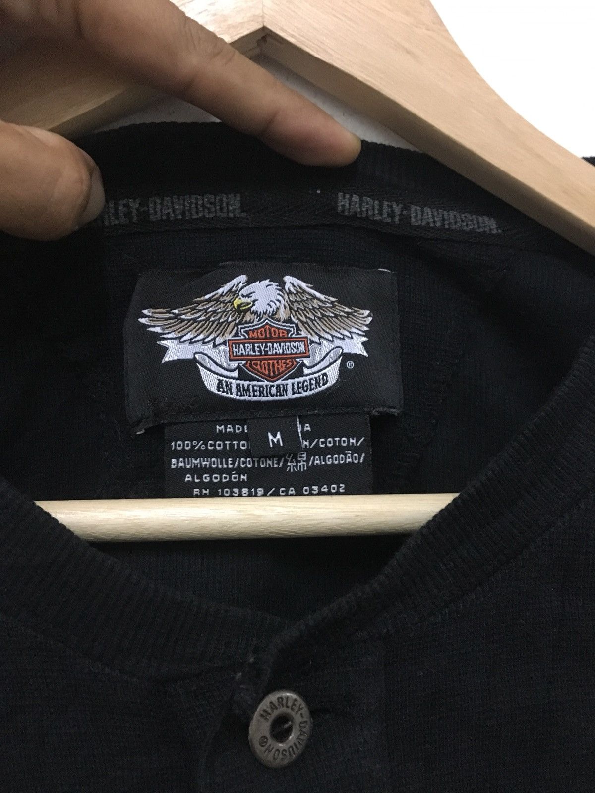 Harley Davidson Harley Davidson Long Sleeve Shirt Size US M / EU 48-50 / 2 - 3 Thumbnail