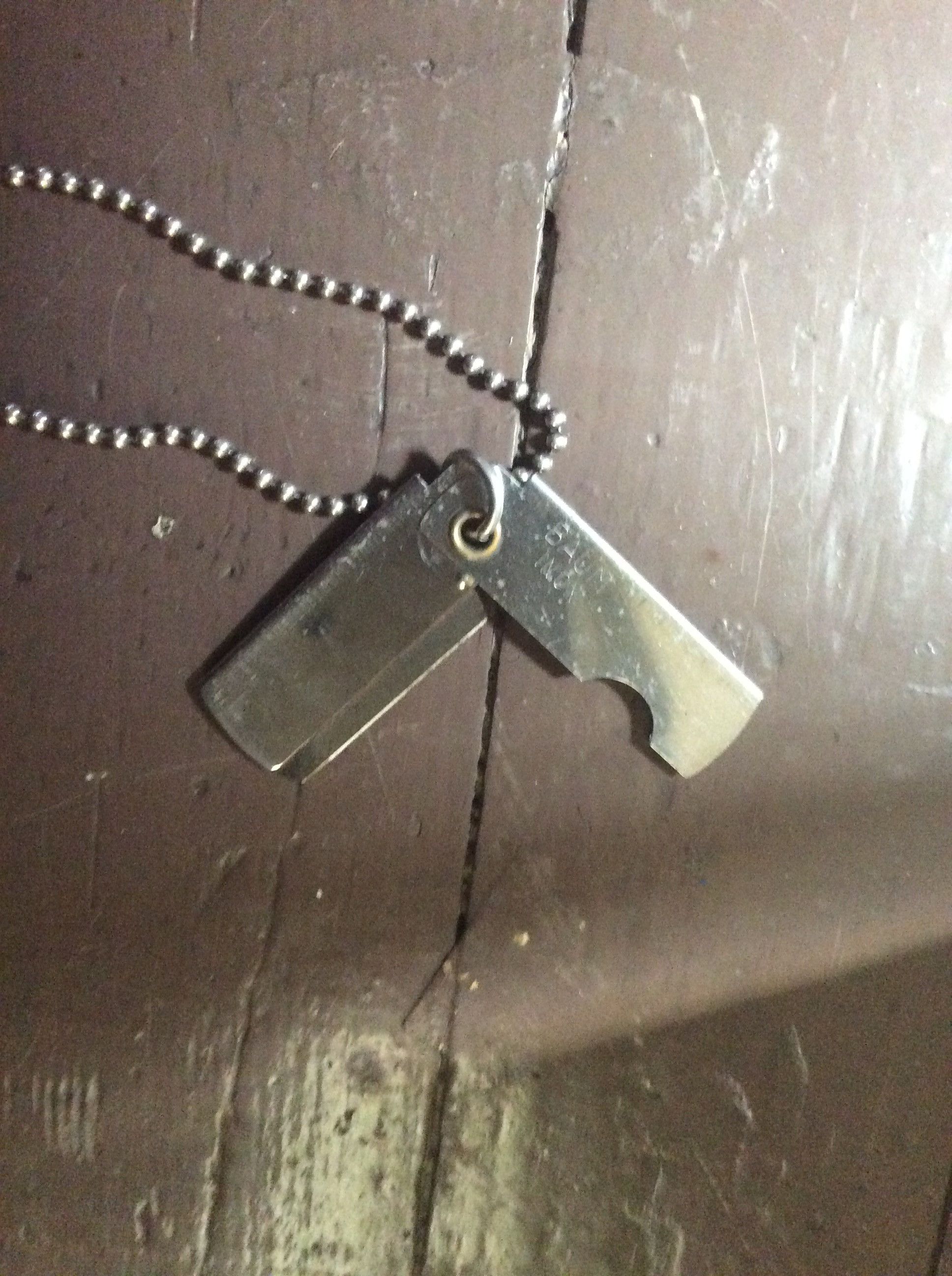 Carol Christian Poell Razor Blade NECKLACE | Grailed