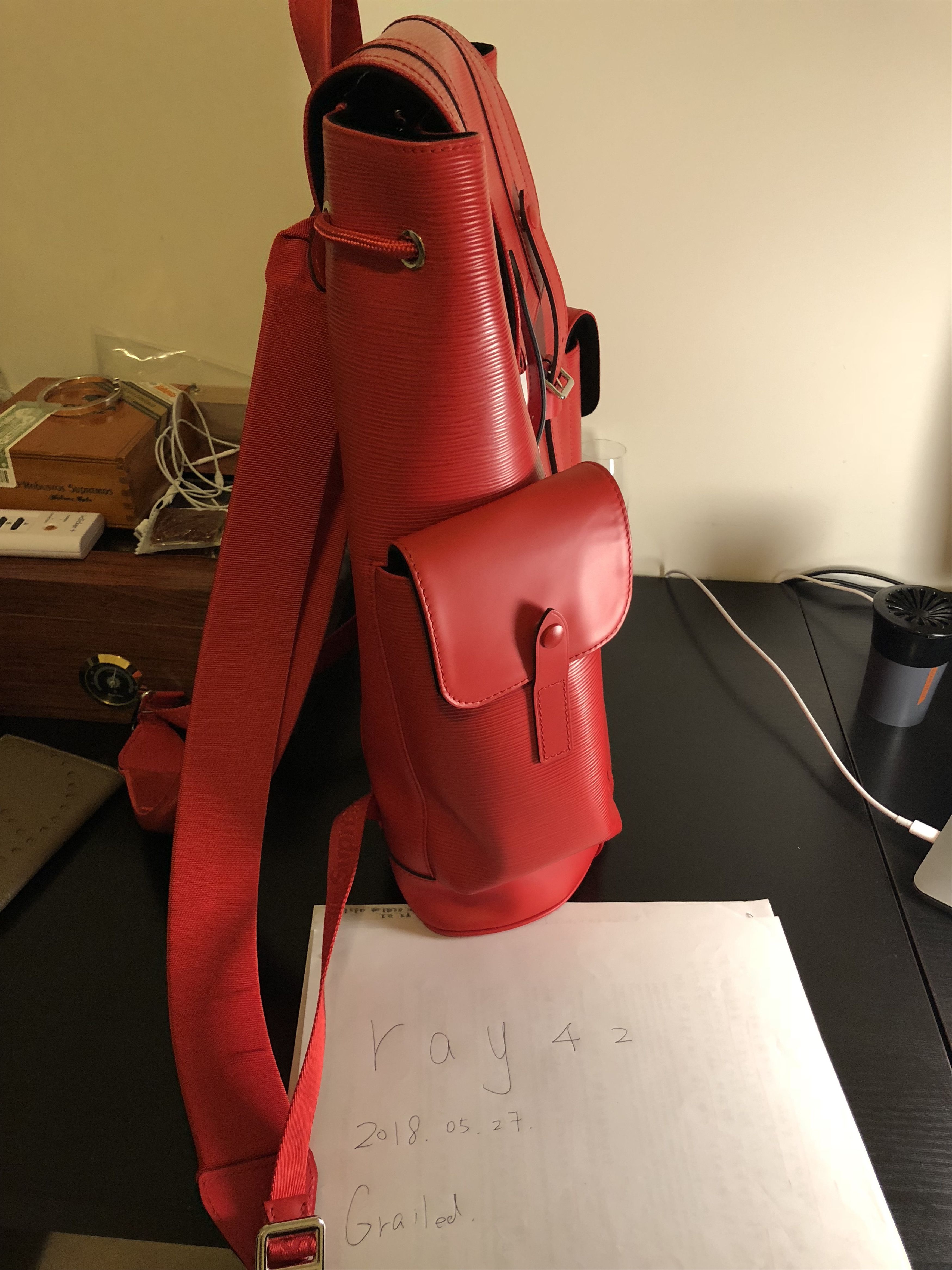 Louis vuitton x supreme christopher backpack clearance