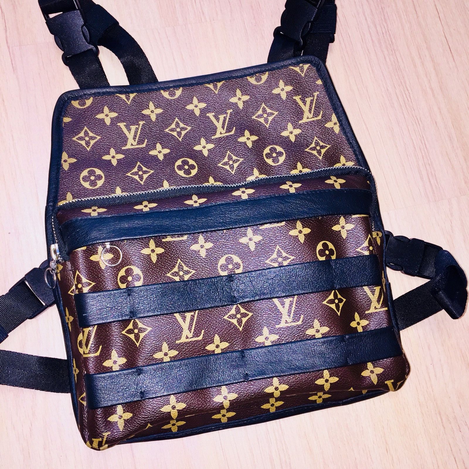 Louis Vuitton Custom Tailor Made Chest Rig Real Leather And Louis