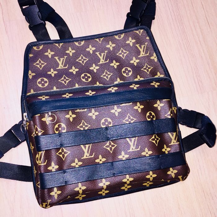 Louis Vuitton FREE SHIPPING custom Louis Vuitton Chest Rig