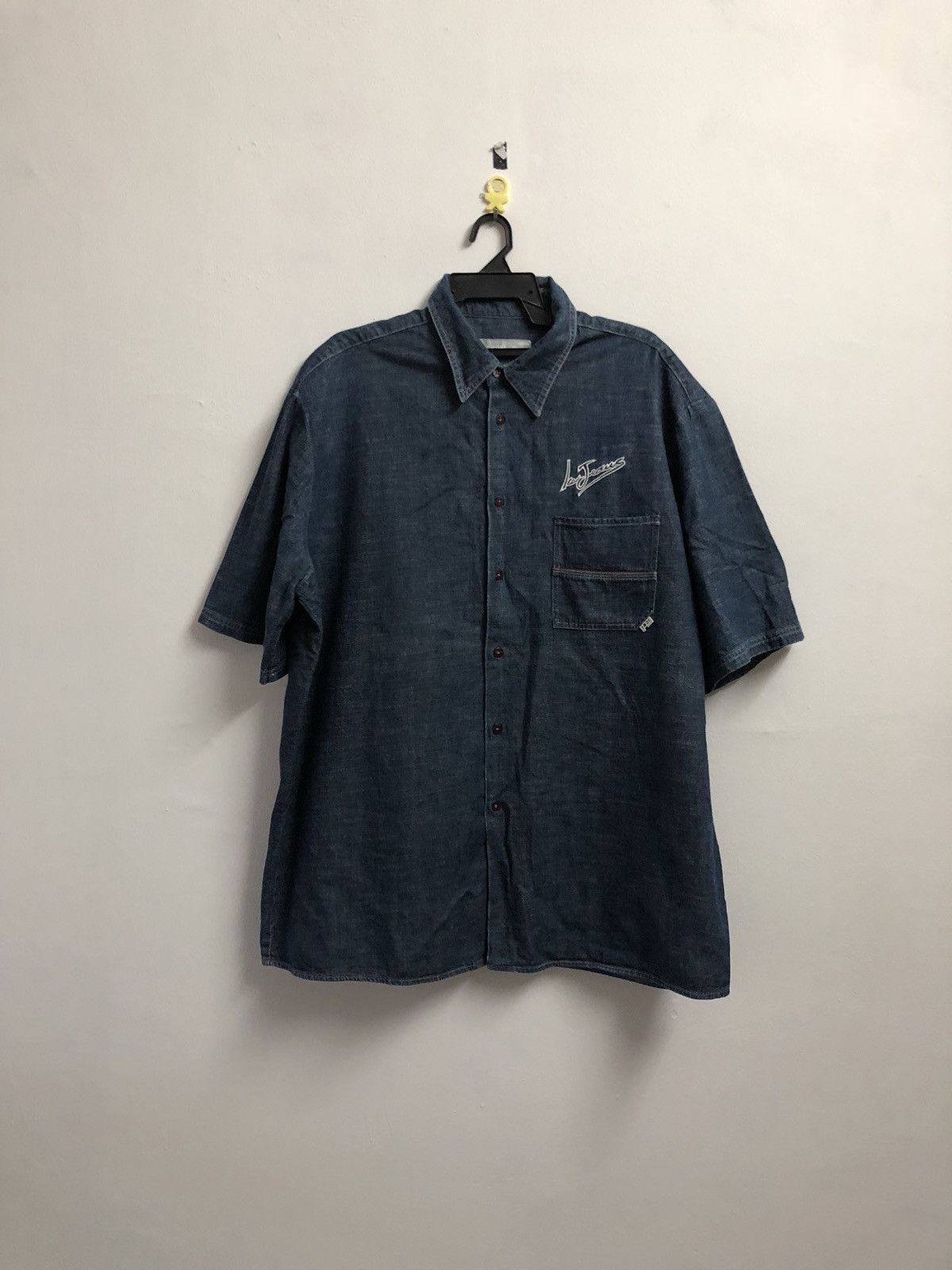 Iceberg ICEBERG Denim Shirt Icejeans Size US XXL / EU 58 / 5 - 1 Thumbnail