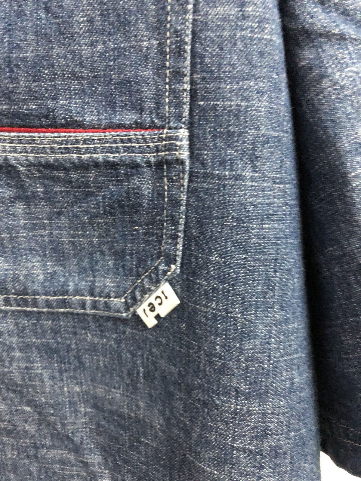 Iceberg ICEBERG Denim Shirt Icejeans Size US XXL / EU 58 / 5 - 3 Thumbnail