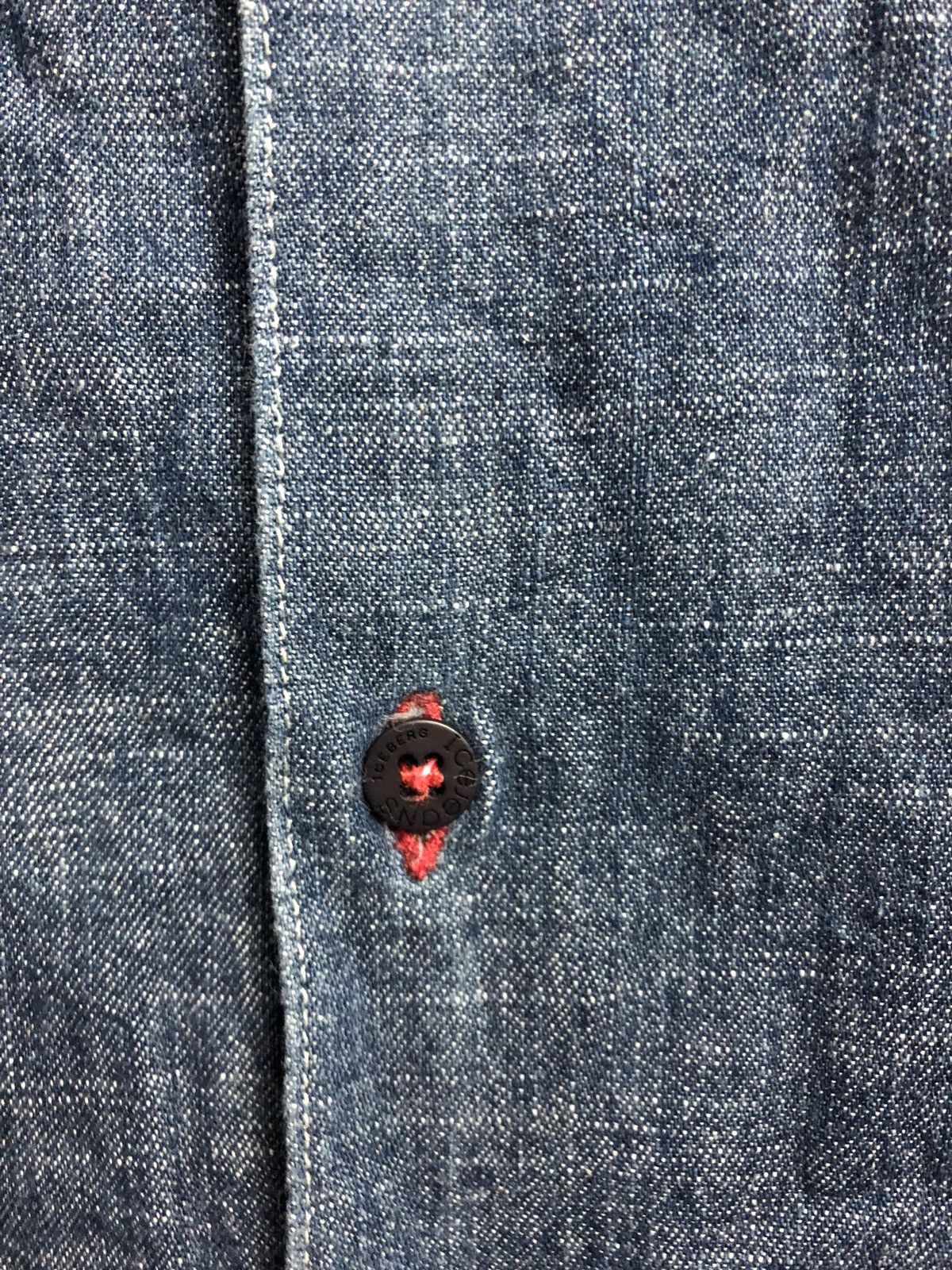 Iceberg ICEBERG Denim Shirt Icejeans Size US XXL / EU 58 / 5 - 4 Thumbnail
