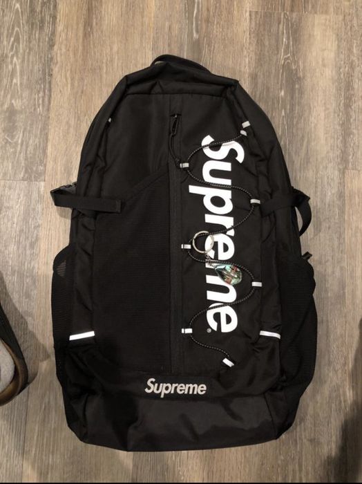 Supreme backpack deals ss17 red